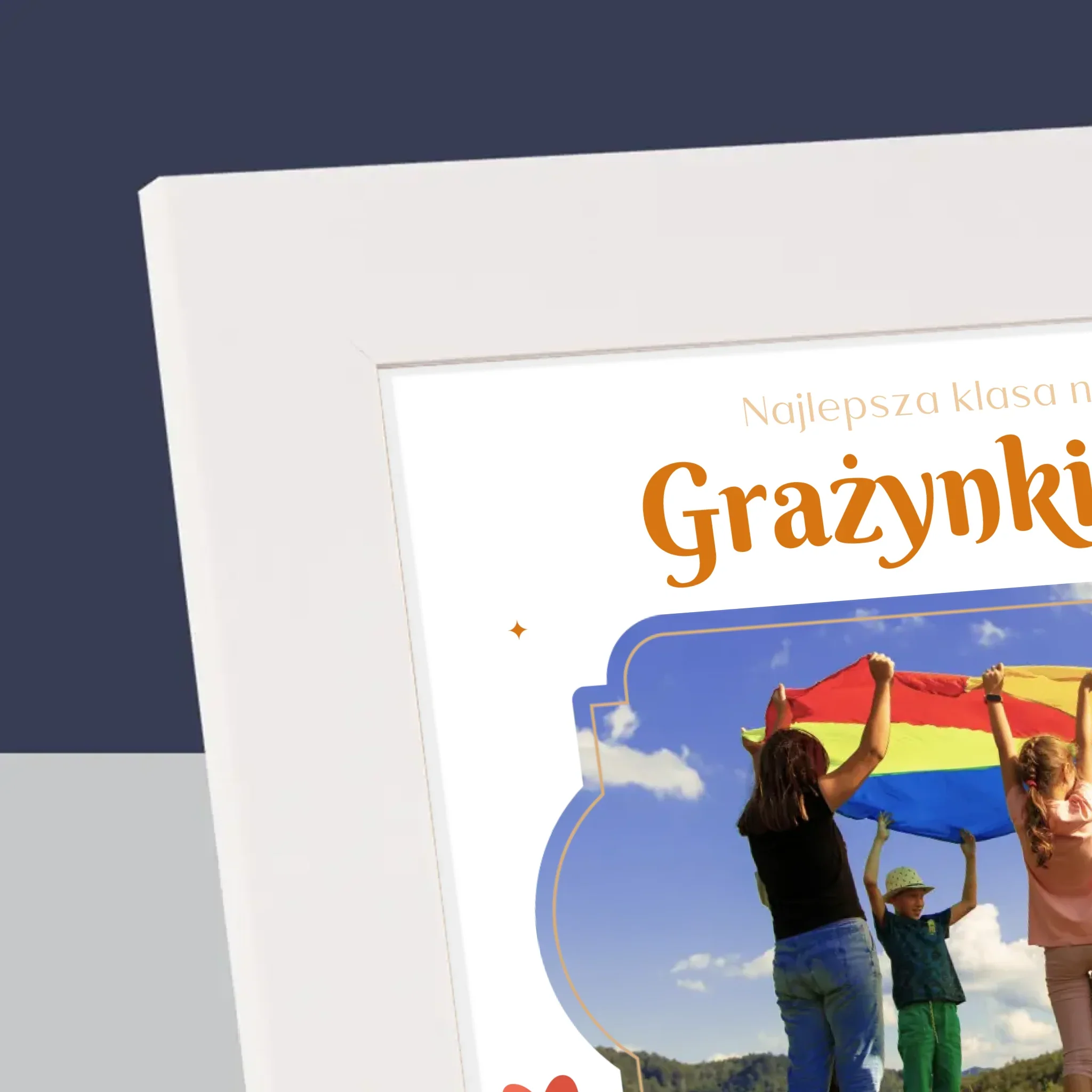 Zdjęcie i Podpis: Najlepsza Klasa - Ramka Na Zdjęcie - Image 4