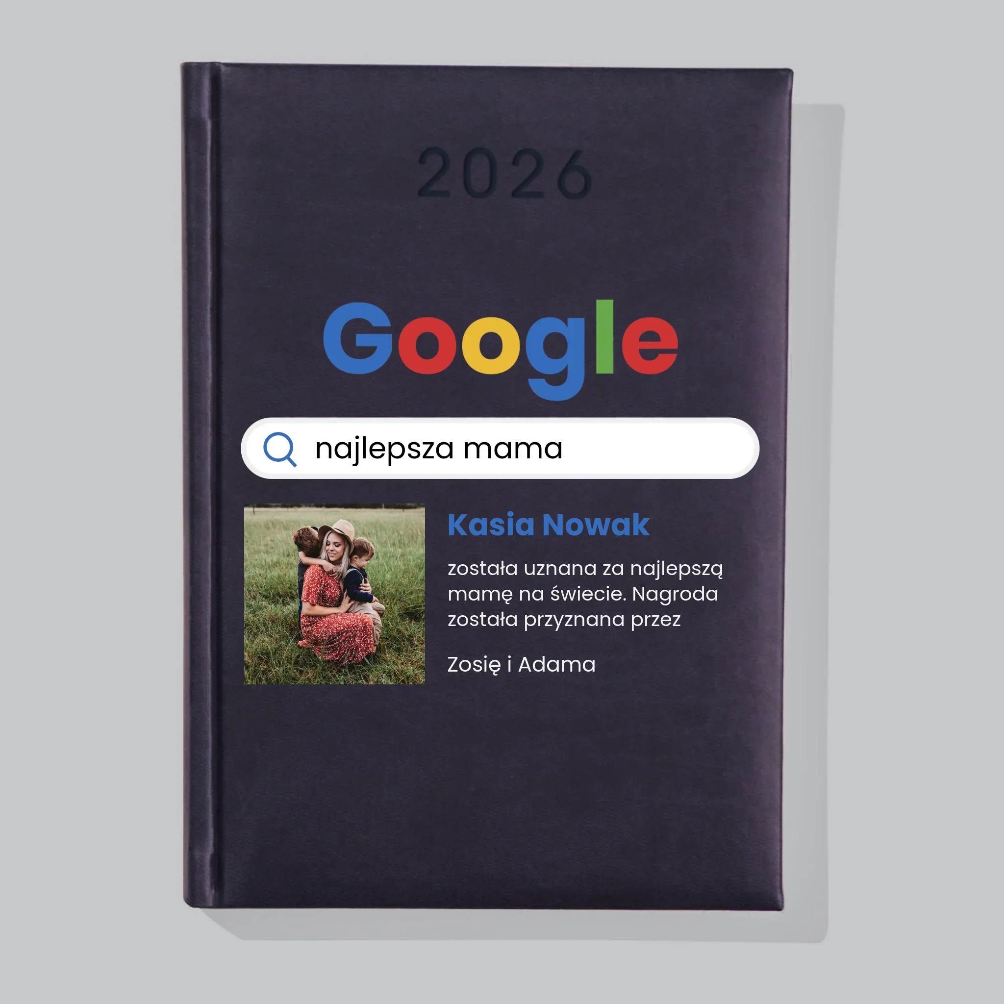 Zdjęcie i Podpis: Najlepsza Mama Wynik Google - Kalendarz Książkowy - Image 2
