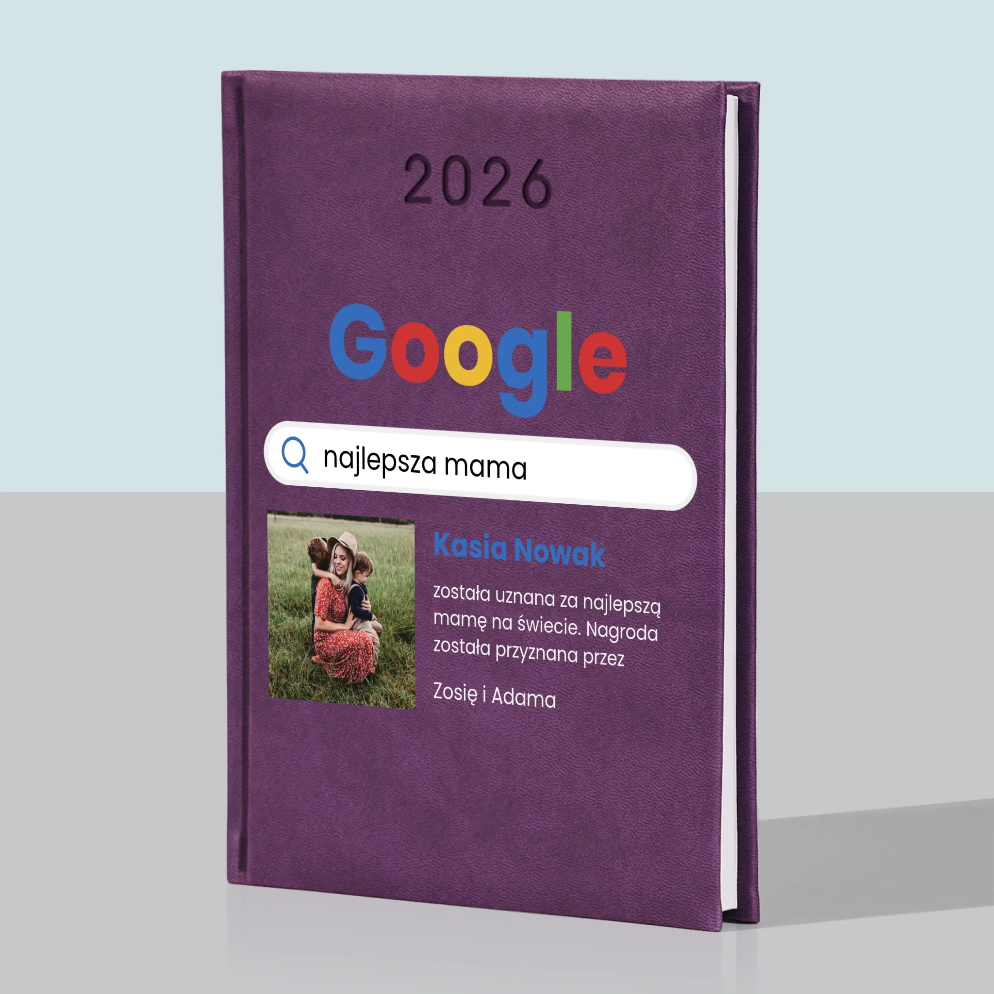 Zdjęcie i Podpis: Najlepsza Mama Wynik Google - Kalendarz Książkowy - Image 5