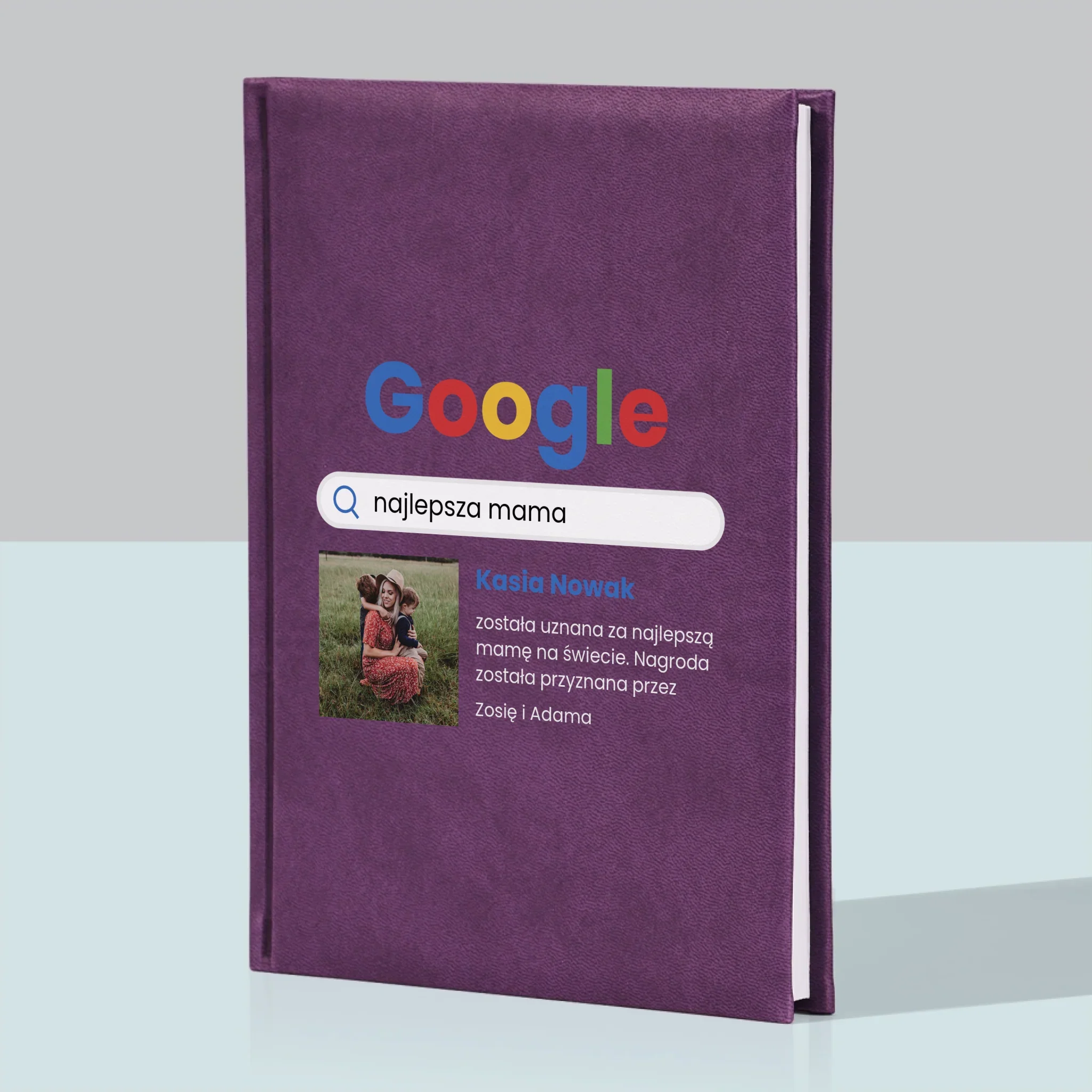 Zdjęcie I Podpis: Najlepsza Mama Wynik Google - Notes Książkowy - Image 5
