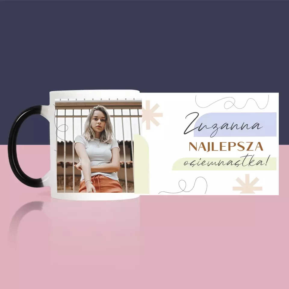 Zdjęcie i Podpis: Najlepsza Osiemnastka - Kubek z Nadrukiem - Image 9