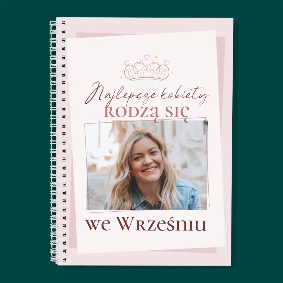 Zdjęcie i Podpis: Najlepsze Kobiety - Planer Dzienny z Nadrukiem - Image 3