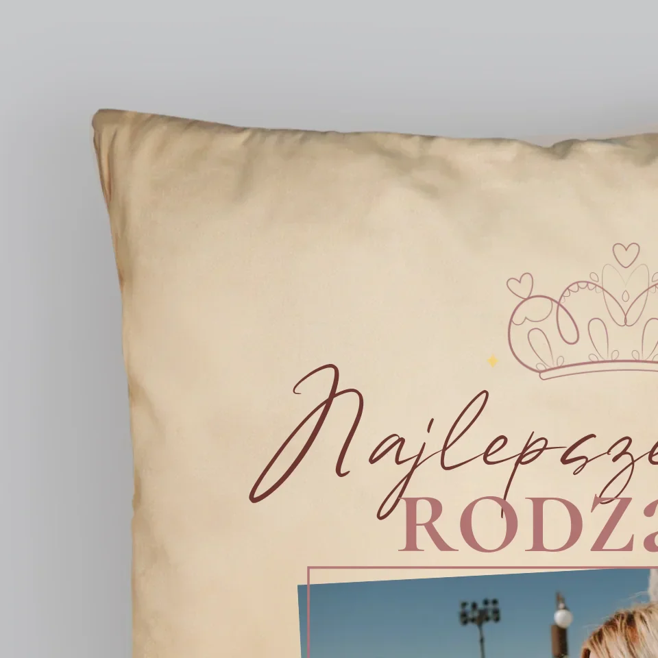 Zdjęcie i Podpis: Najlepsze Kobiety - Poduszka z Nadrukiem - Image 5