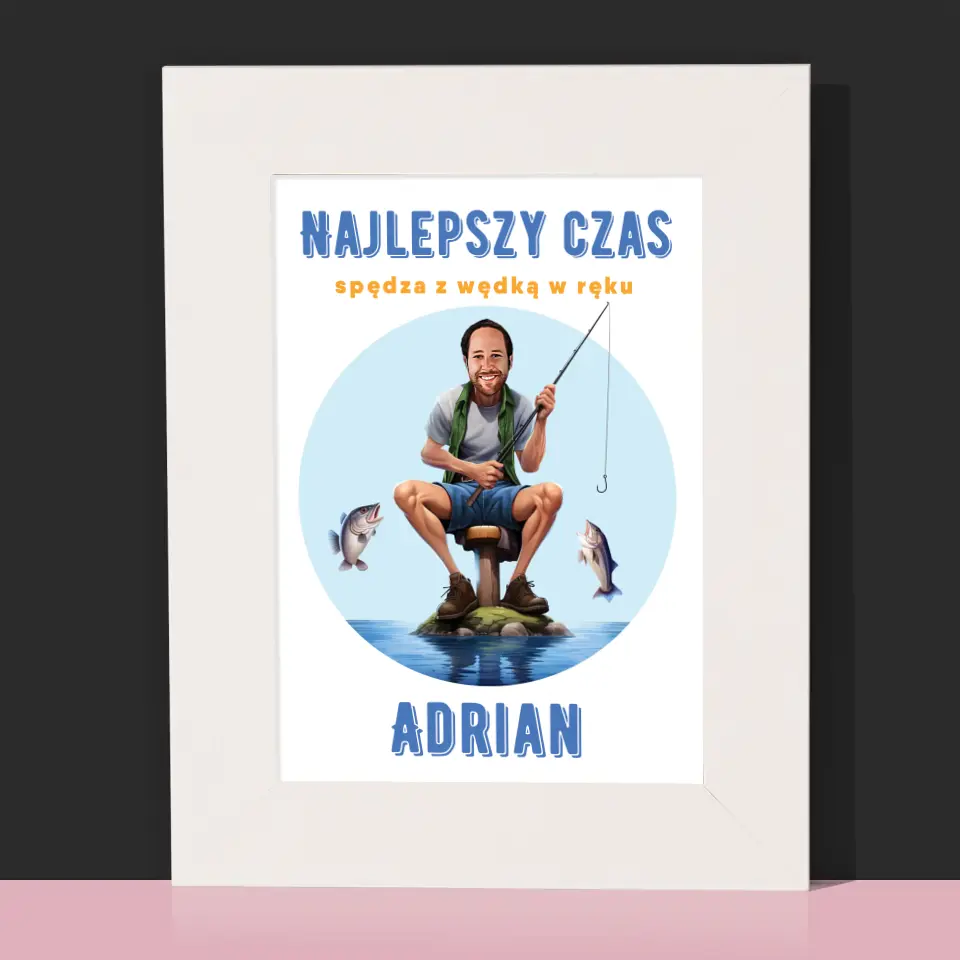 Zdjęcie i Podpis: Najlepszy Czas - Ramka Na Zdjęcie - Image 2