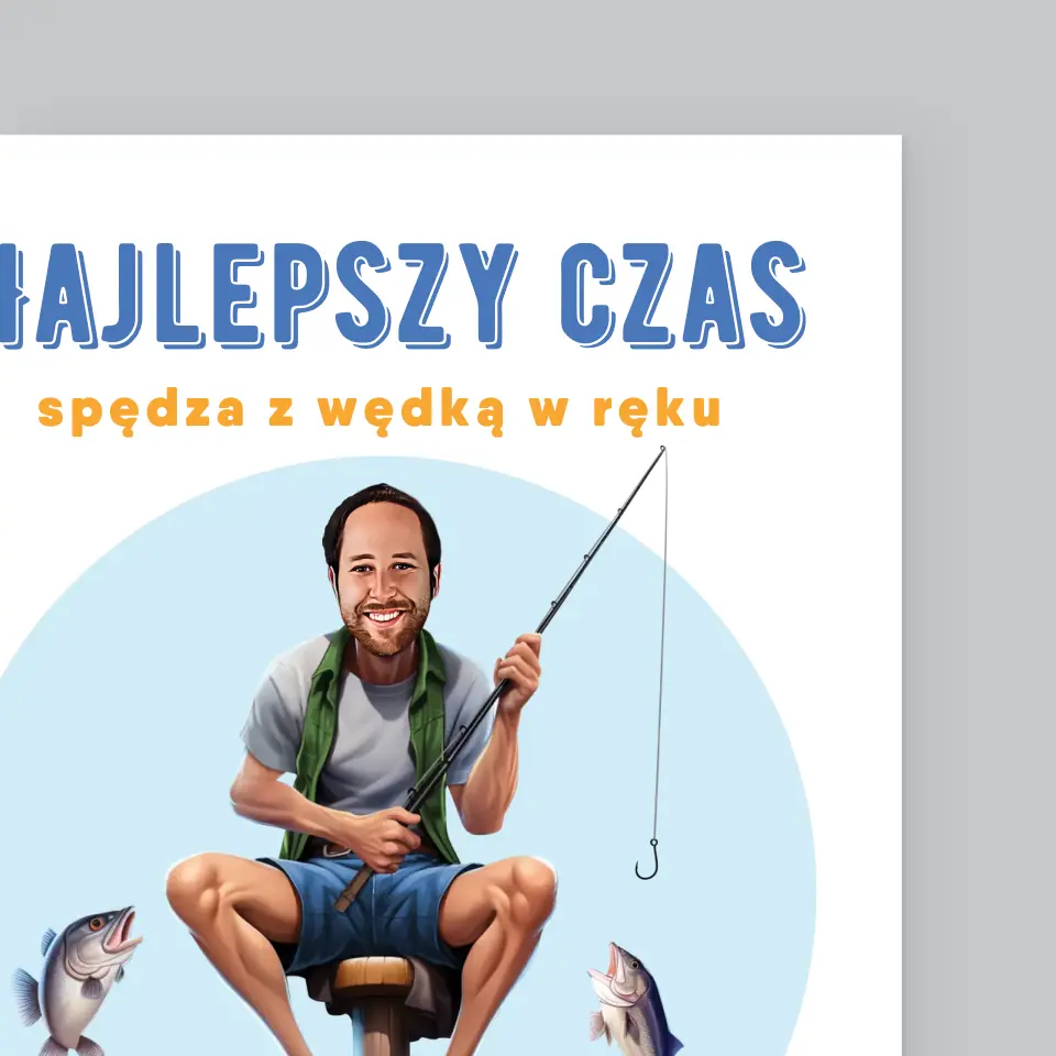Zdjęcie i Podpis: Najlepszy Czas - Wydruk Obramowany - Image 3