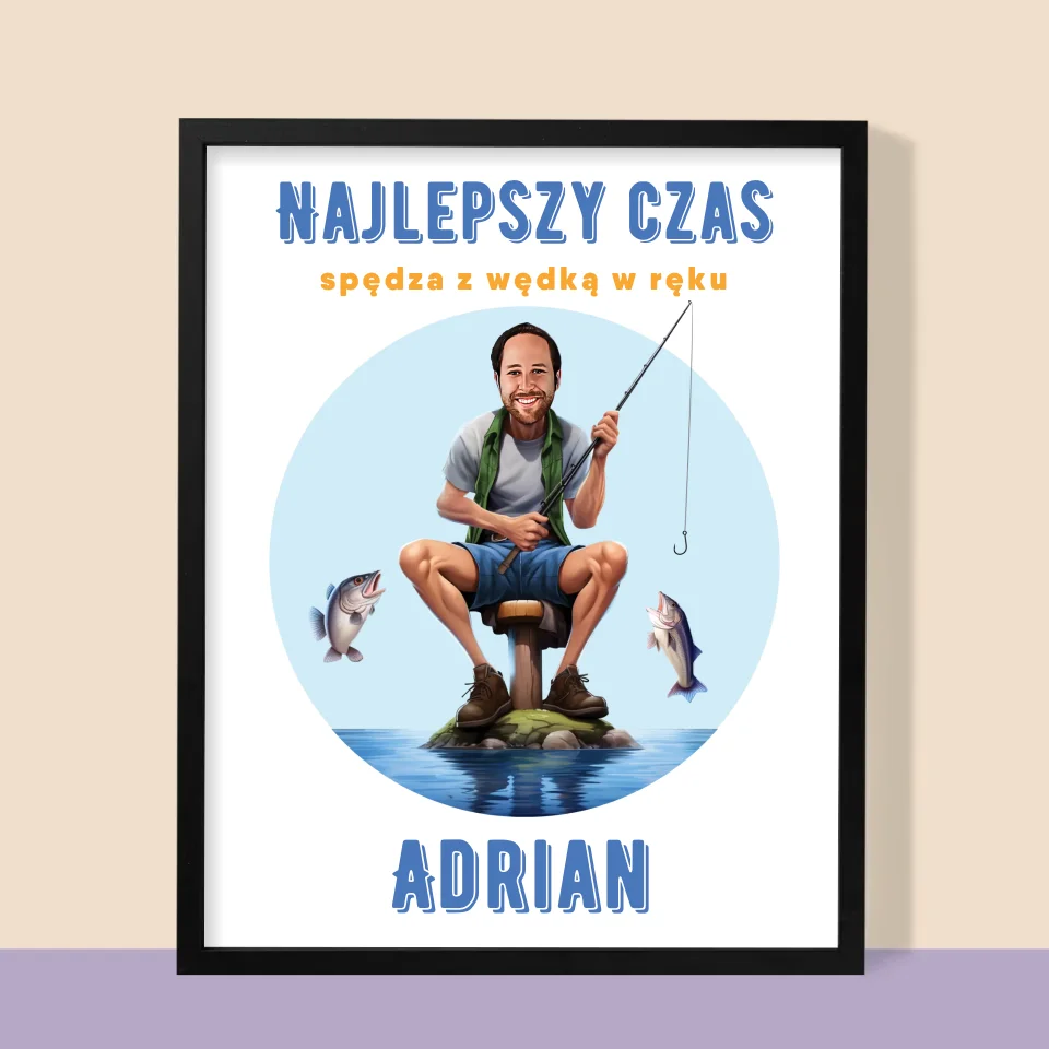 Zdjęcie i Podpis: Najlepszy Czas - Wydruk Obramowany - Image 9