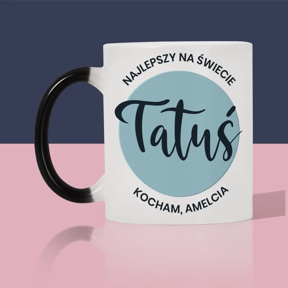 Zdjęcie i Podpis: Najlepszy Na Świecie Tatuś - Kubek z Nadrukiem - Image 7