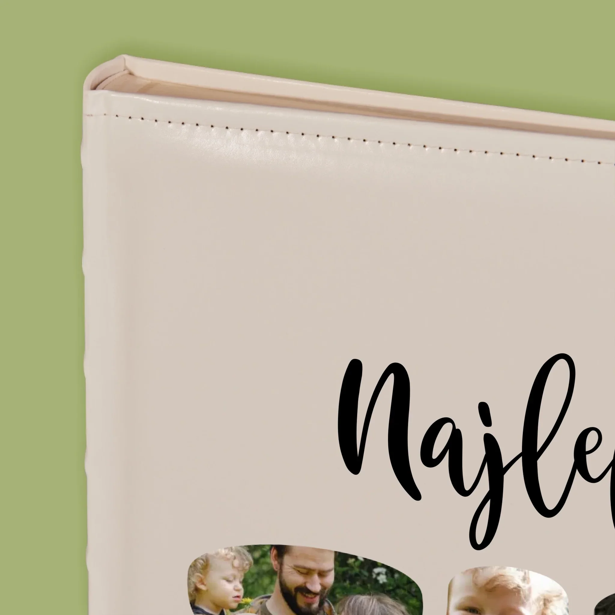 Zdjęcie I Podpis: Najlepszy Tata Serce - Album Na Zdjęcia - Image 4