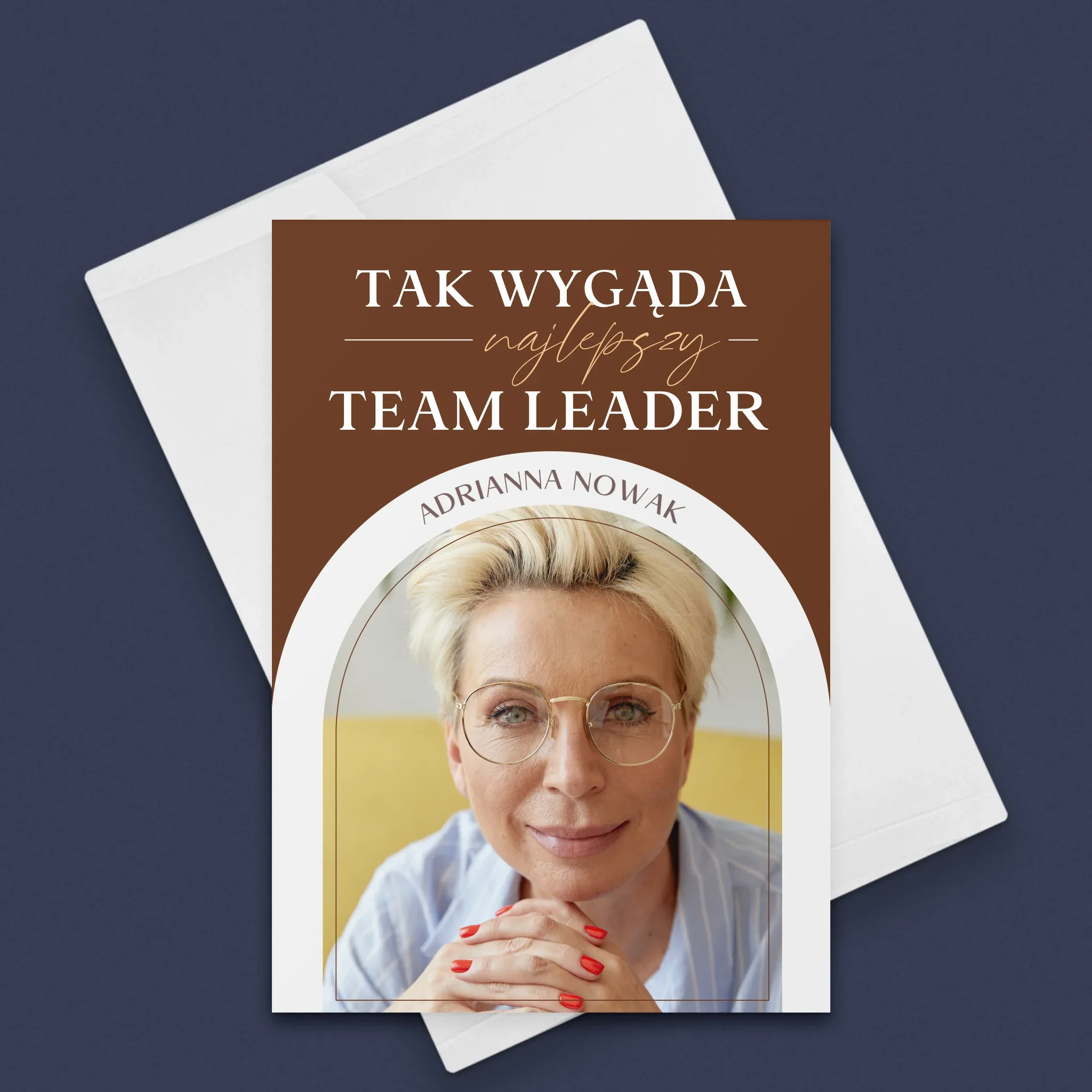 Zdjęcie i Podpis: Najlepszy Team Leader - Kartka z Życzeniami - Image 3