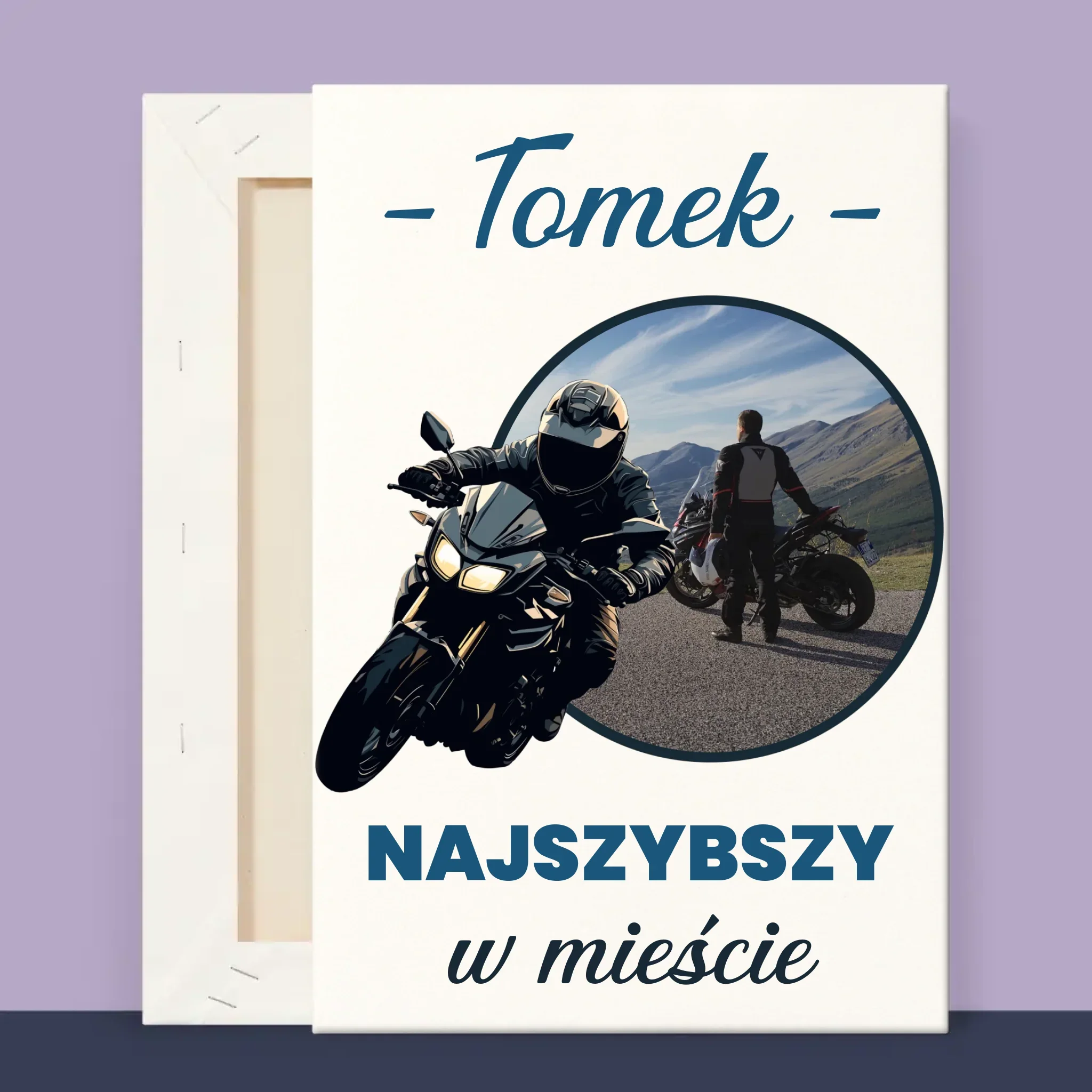 Zdjęcie I Podpis: Najszybszy W Mieście - Wydruk Obramowany - Image 13