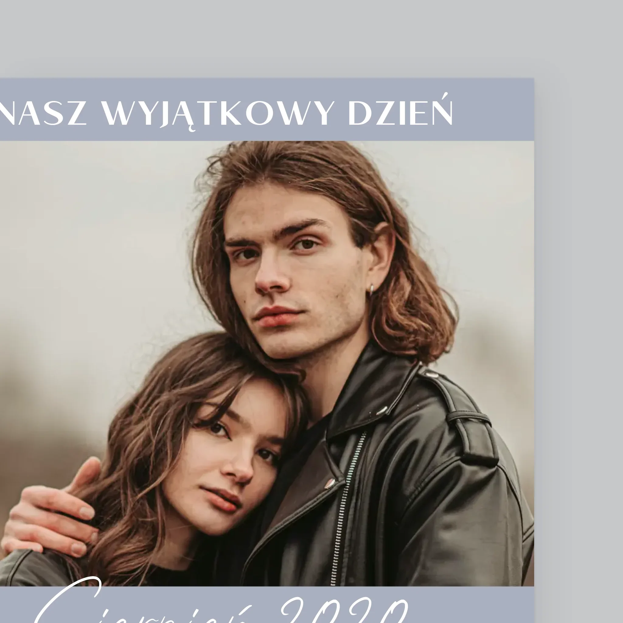 Zdjęcie i Podpis: Nasz Wyjątkowy Dzień - Wydruk Obramowany - Image 3