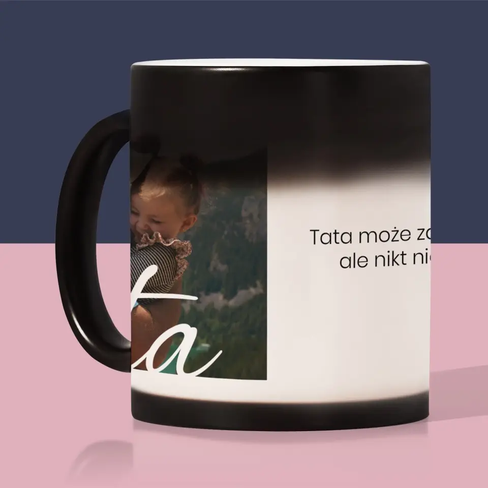 Zdjęcie i Podpis: Niezastąpiony Tata Dedykacja - Kubek z Nadrukiem - Image 8