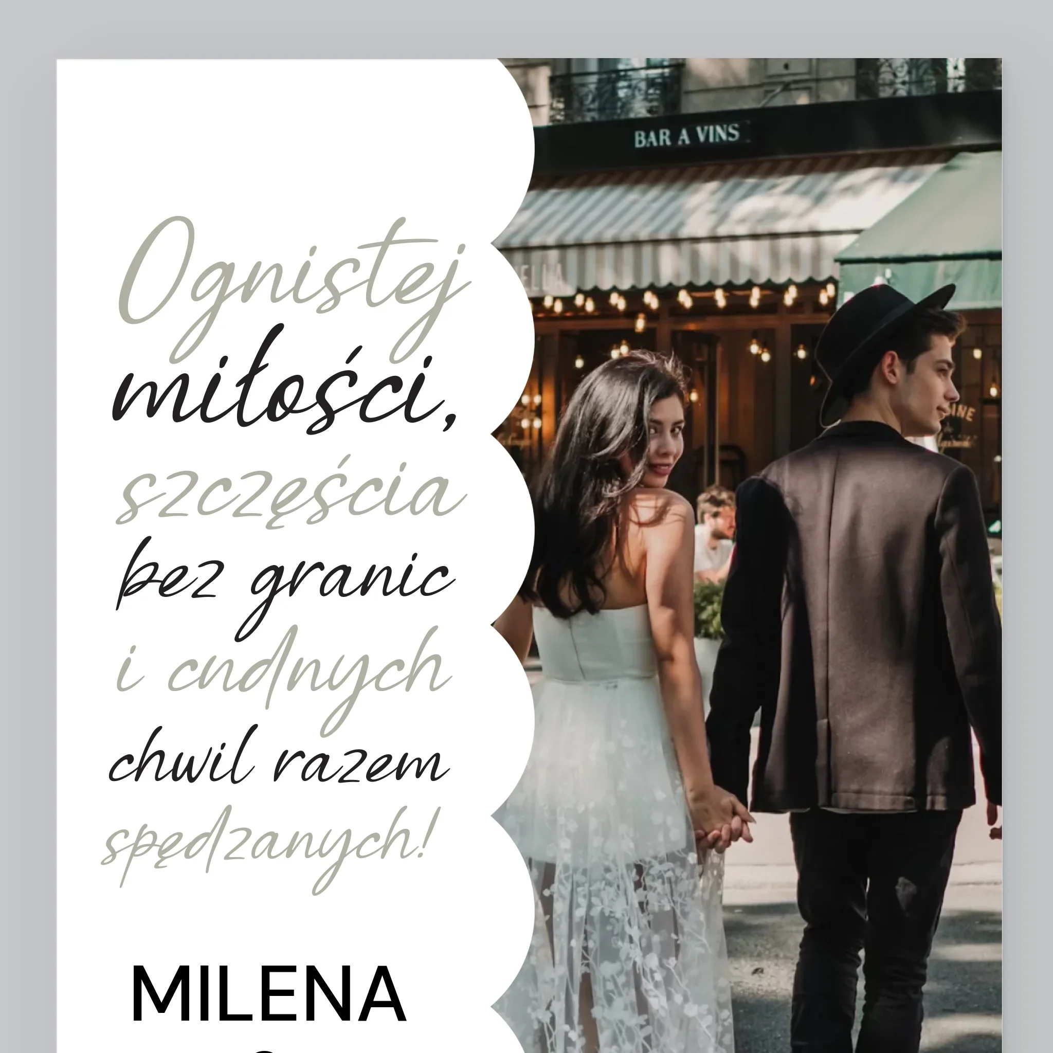 Zdjęcie i Podpis: Ognistej Miłości - Wydruk Obramowany - Image 8