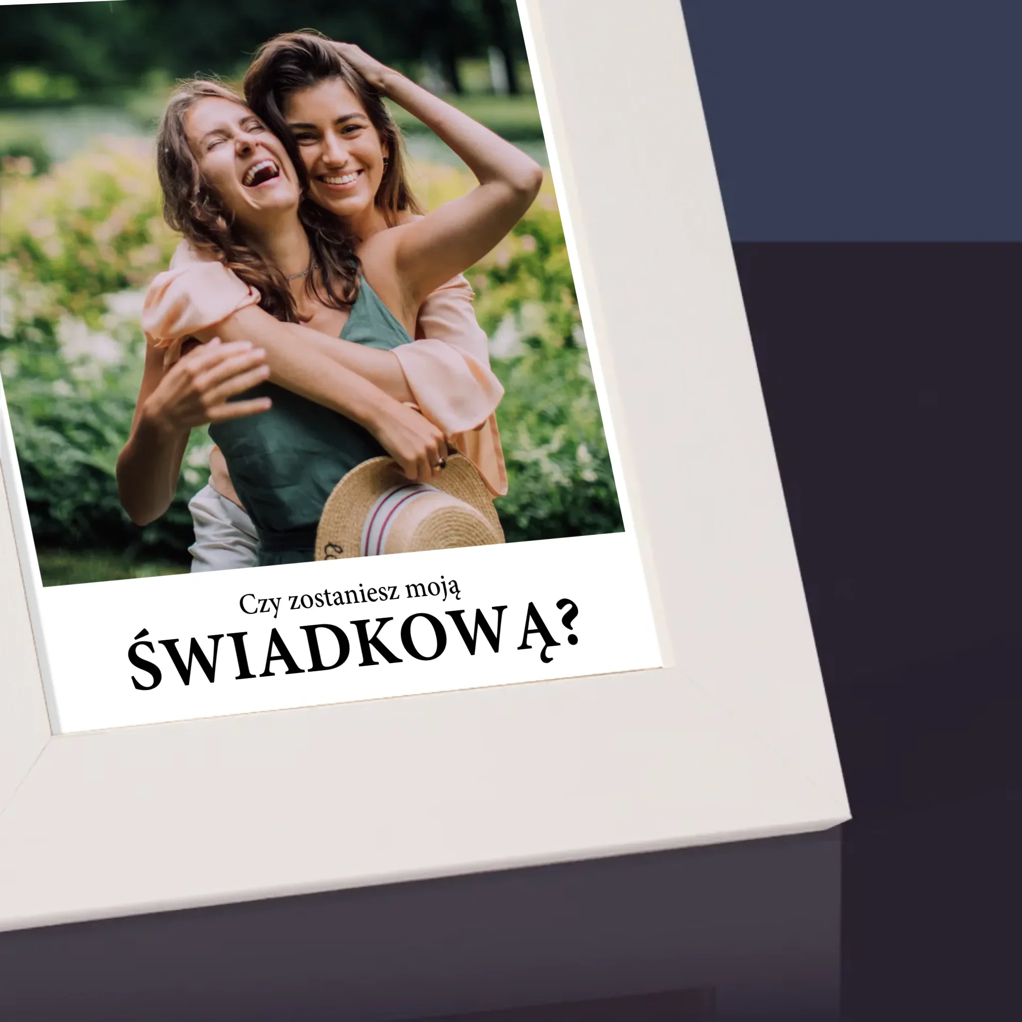Zdjęcie i Podpis: Our Wedding Świadkowa - Ramka Na Zdjęcie - Image 3