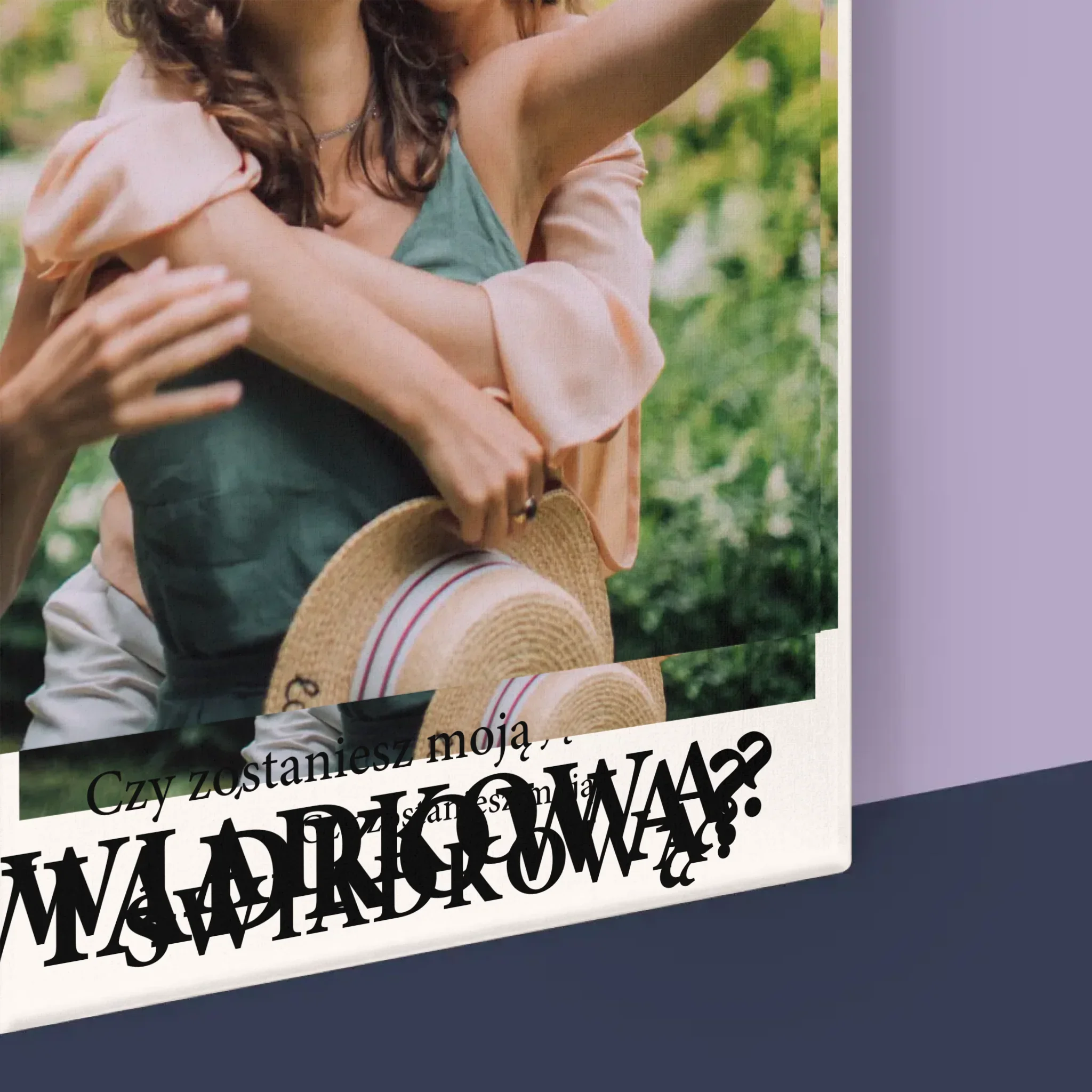 Zdjęcie i Podpis: Our Wedding Świadkowa - Wydruk Obramowany - Image 16