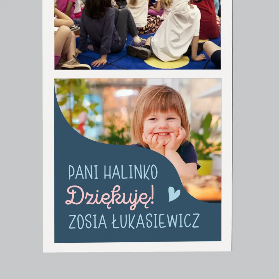 Zdjęcie i Podpis: Pamiątka Dla Przedszkolanki - Magnes na lodówkę - Image 4