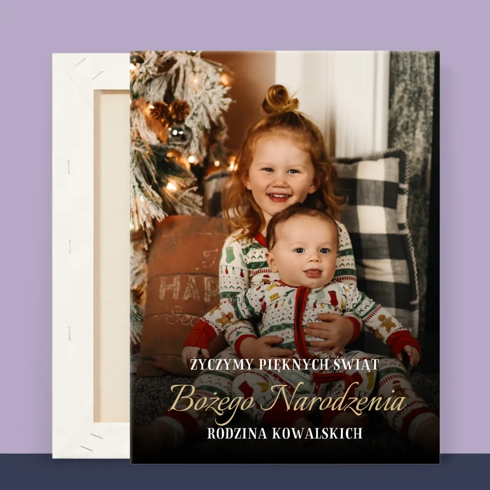 Zdjęcie I Podpis: Pięknych Świąt - Wydruk Obramowany - Image 12