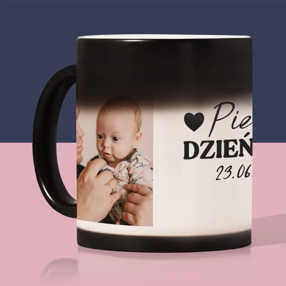 Zdjęcie i Podpis: Pierwszy Dzień Ojca - Kubek z Nadrukiem - Image 10
