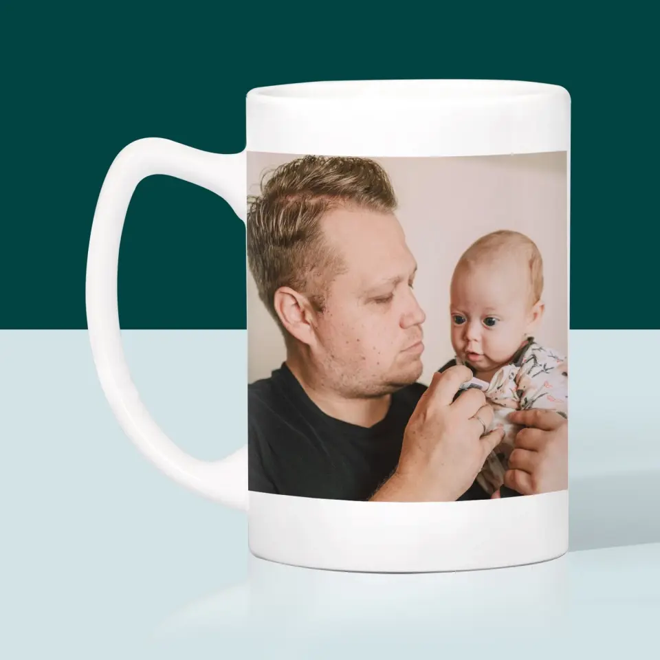 Zdjęcie i Podpis: Pierwszy Dzień Ojca - Kubek z Nadrukiem - Image 4