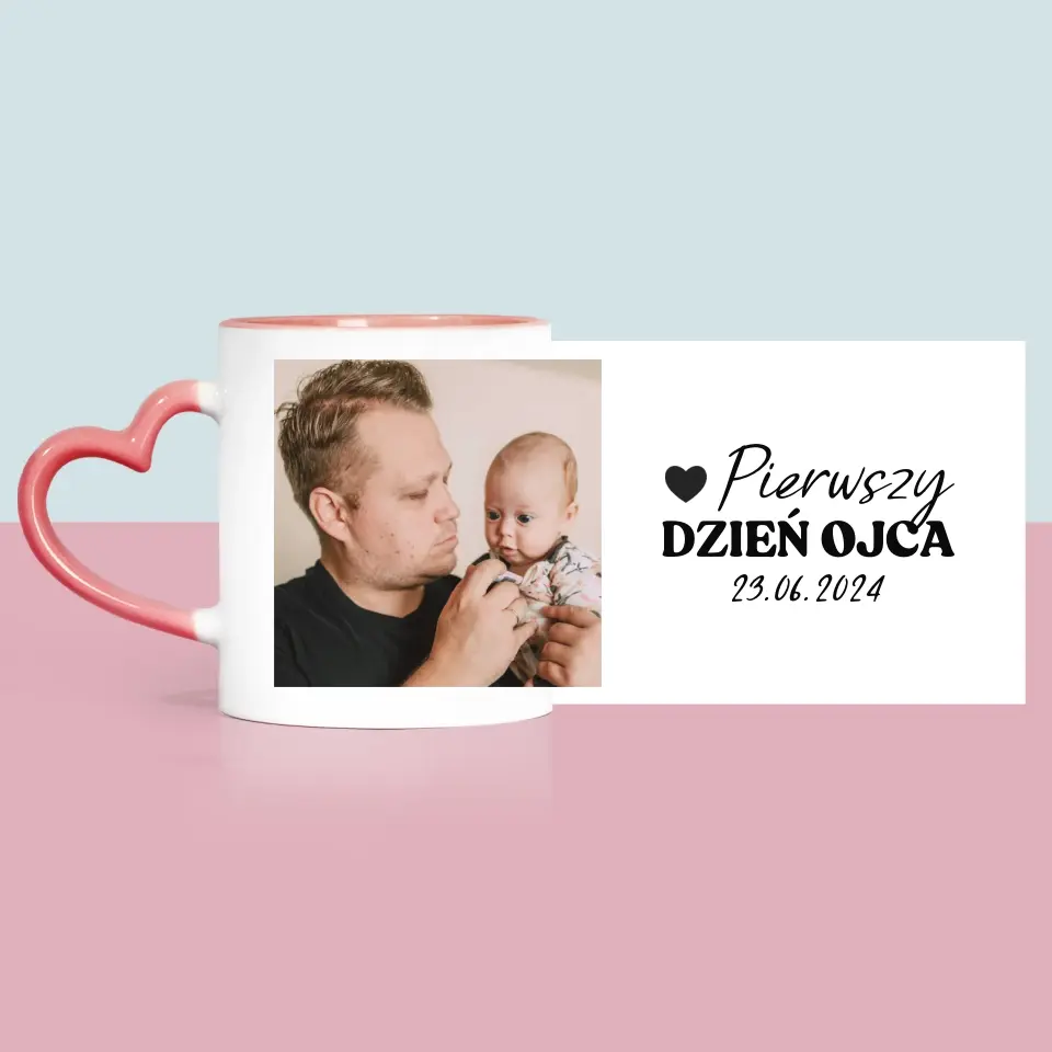 Zdjęcie i Podpis: Pierwszy Dzień Ojca - Kubek z Nadrukiem - Image 6