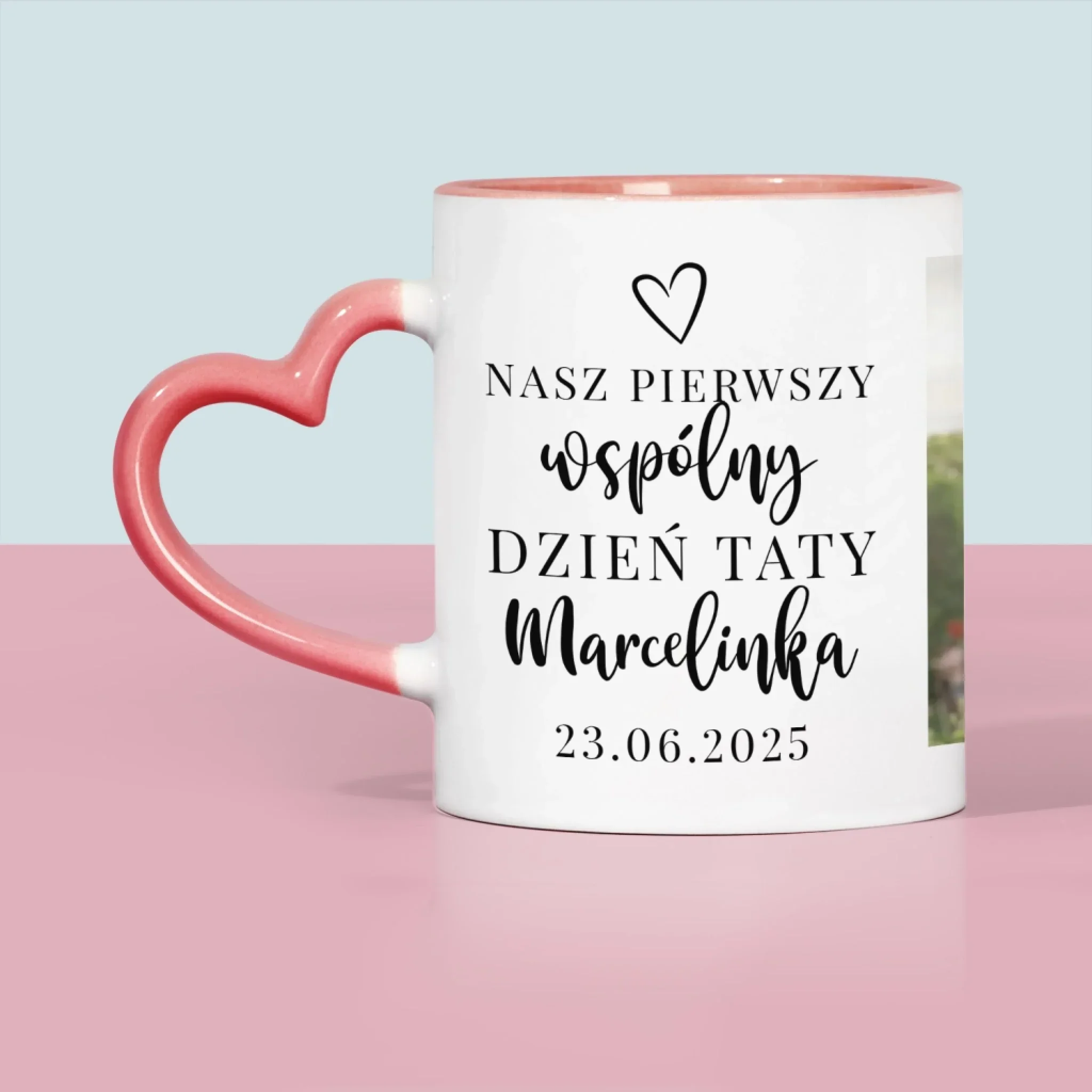Zdjęcie I Podpis: Pierwszy Dzień Tatusia - Kubek z Nadrukiem - Image 9