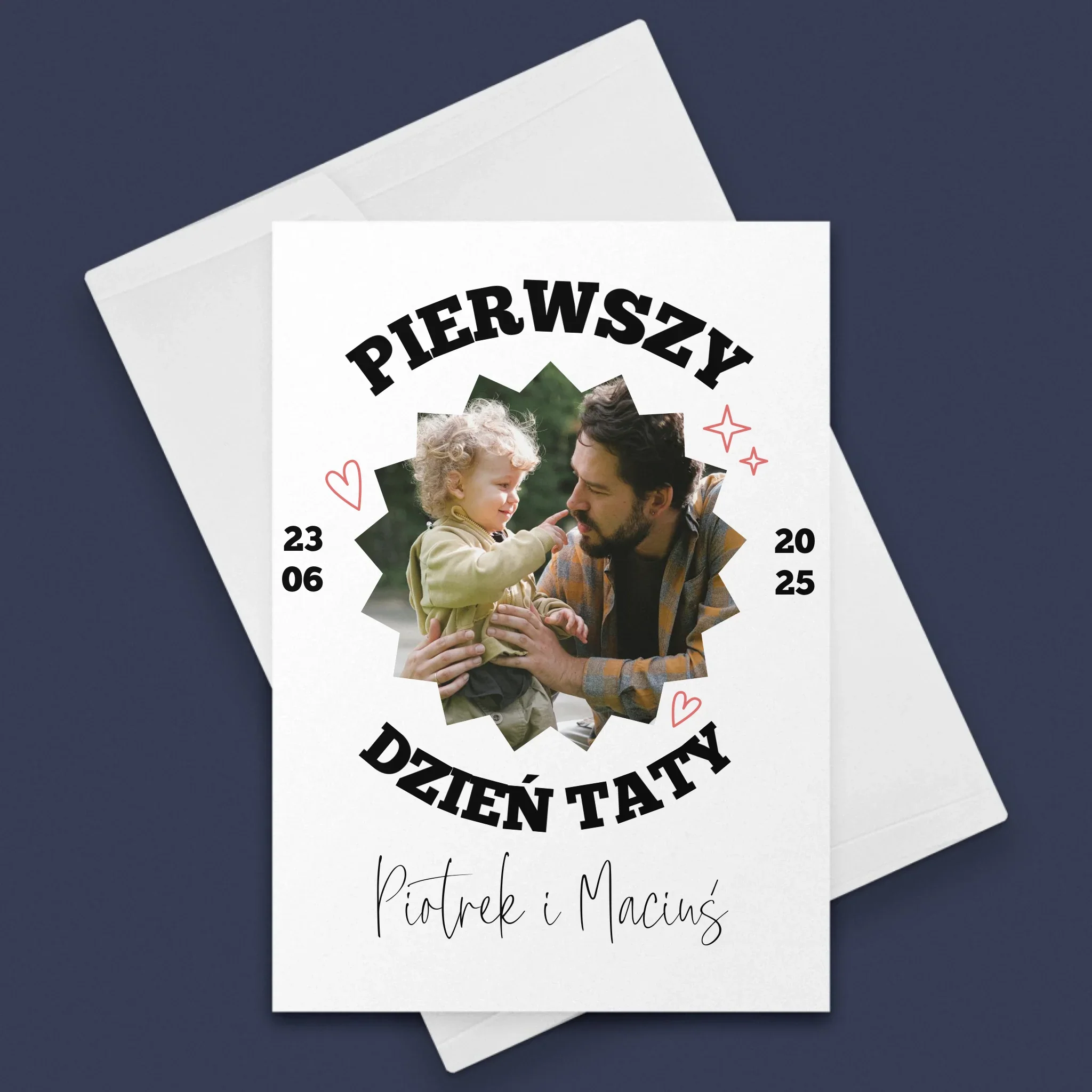 Zdjęcie I Podpis: Pierwszy Dzień Taty Razem - Kartka Zdrapka - Image 6