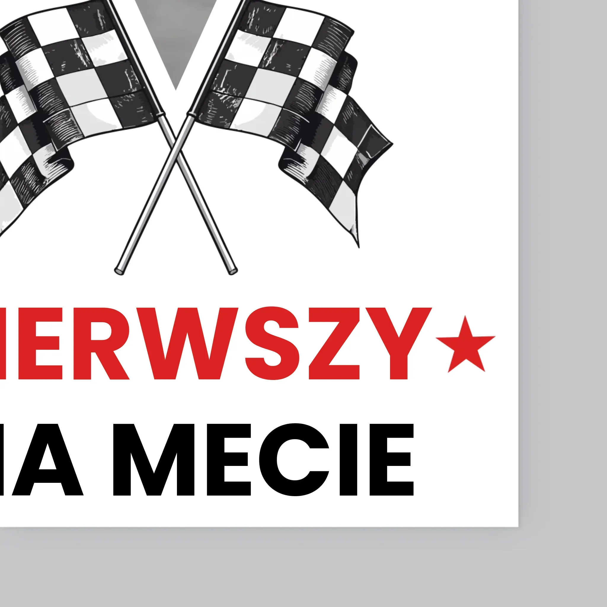 Zdjęcie I Podpis: Pierwszy Na Mecie - Wydruk Obramowany - Image 11