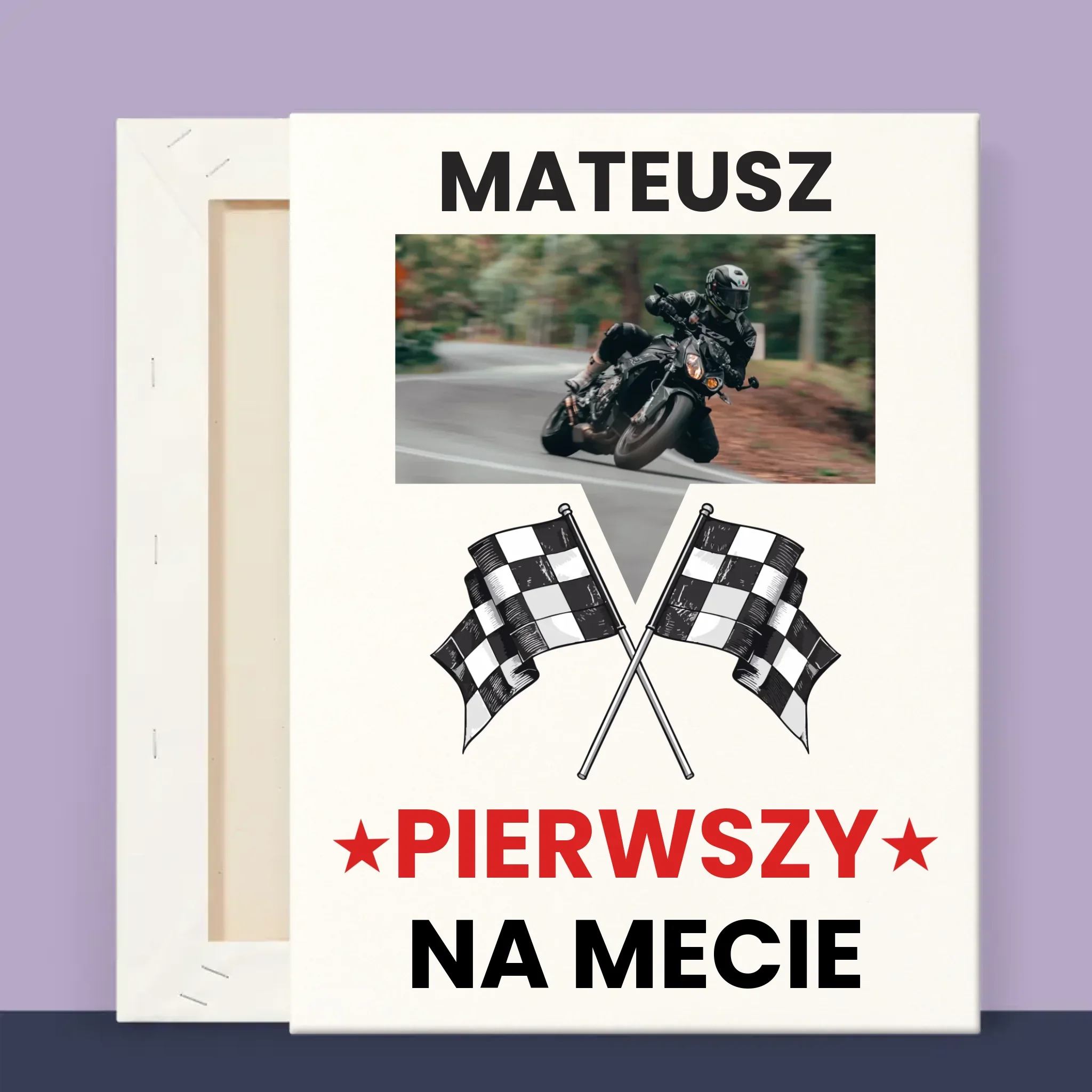 Zdjęcie I Podpis: Pierwszy Na Mecie - Wydruk Obramowany - Image 12