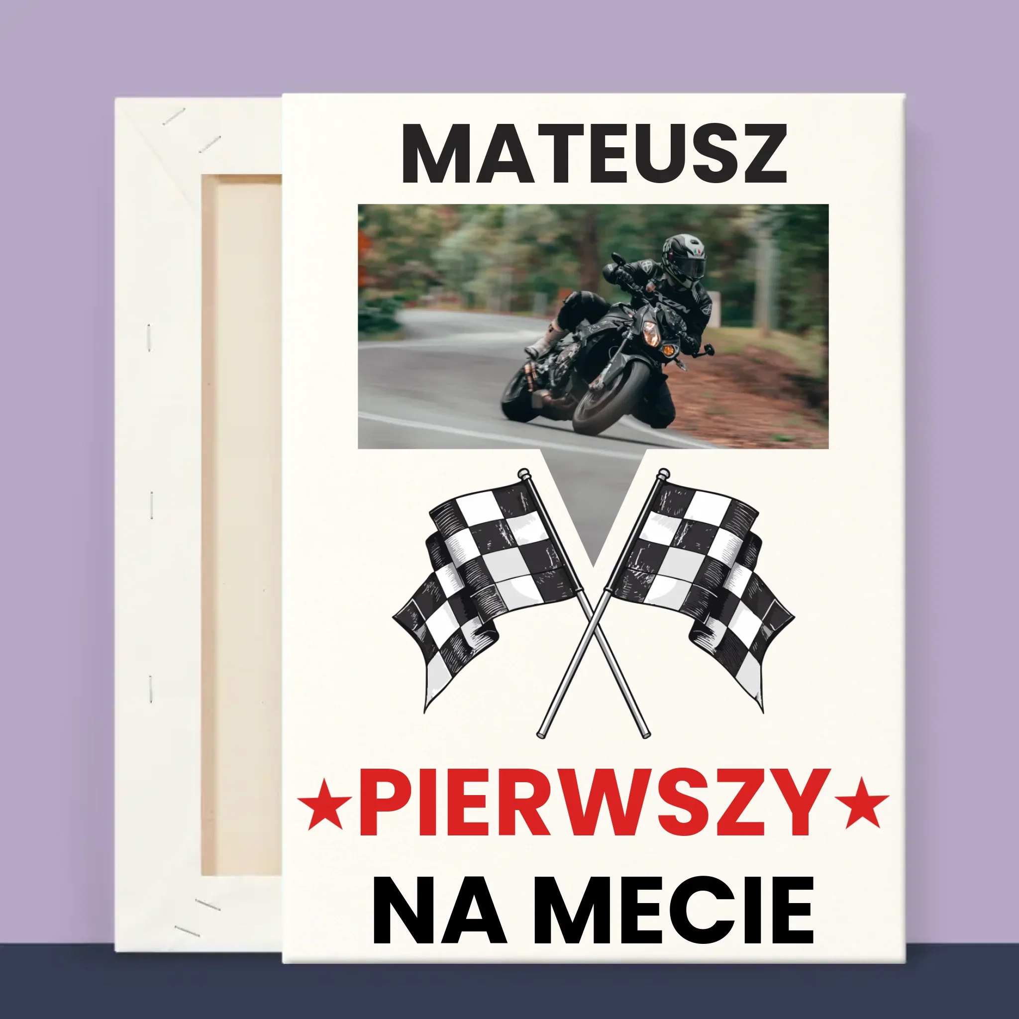 Zdjęcie I Podpis: Pierwszy Na Mecie - Wydruk Obramowany - Image 14