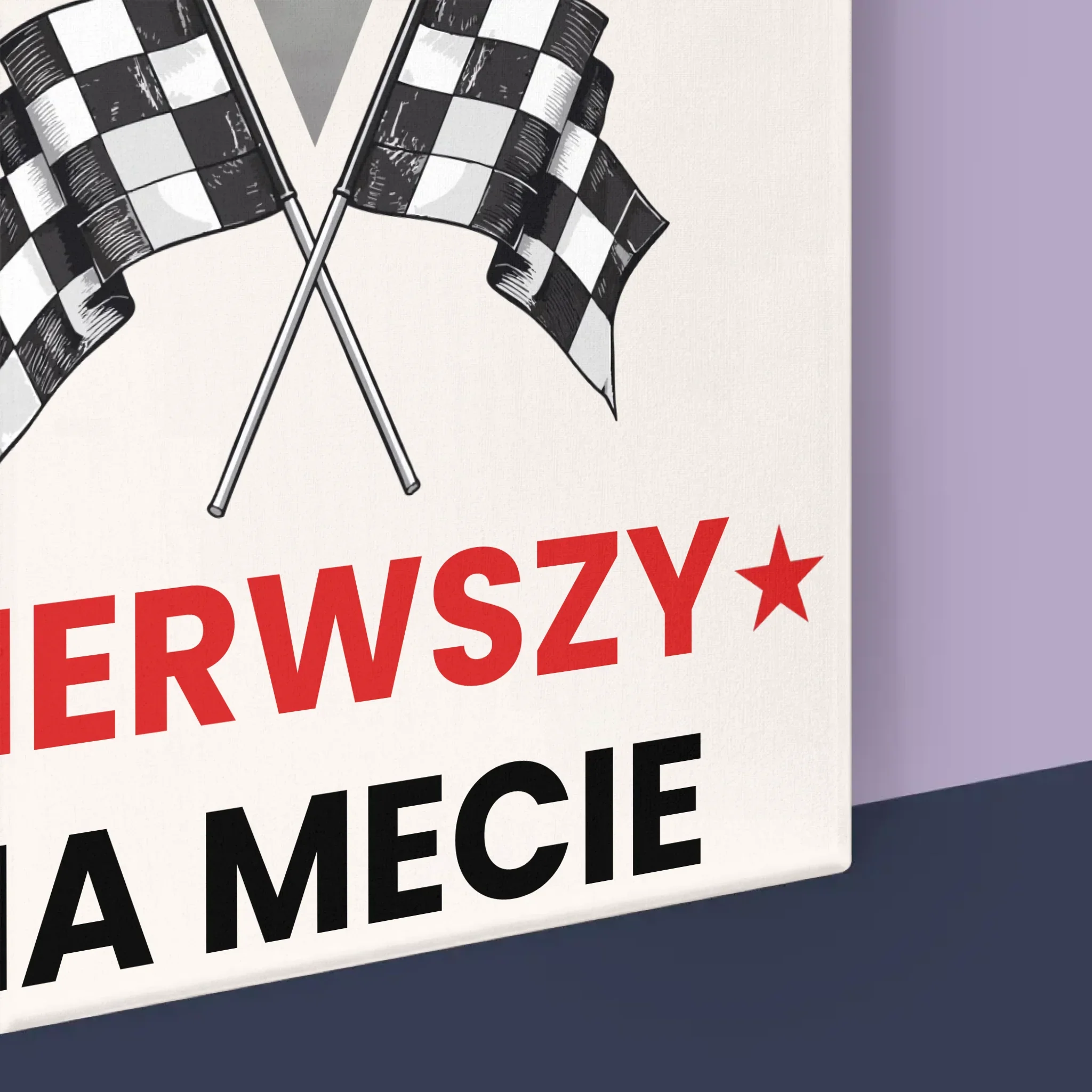 Zdjęcie I Podpis: Pierwszy Na Mecie - Wydruk Obramowany - Image 17