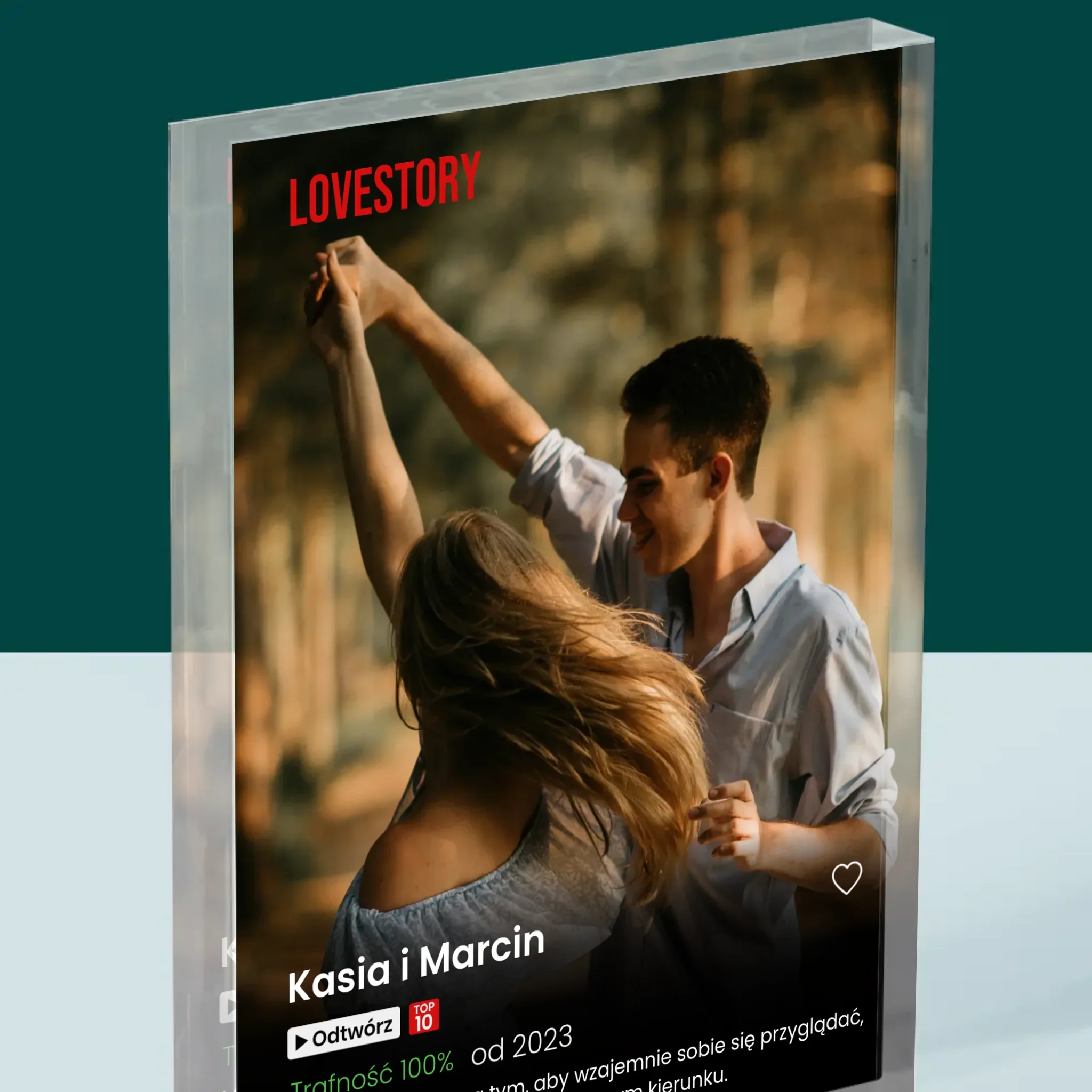 Zdjęcie i Podpis: Plakat Netflix - Blok Akrylowy z Nadrukiem - Image 2