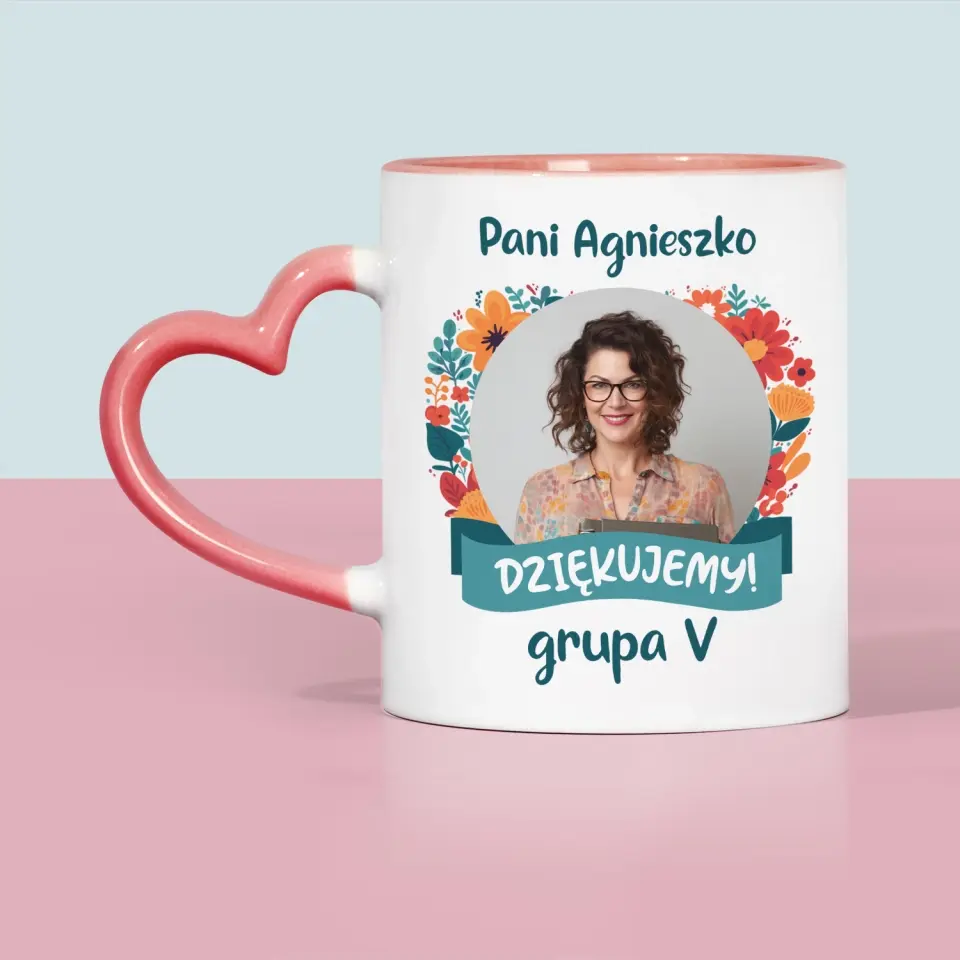 Zdjęcie i Podpis: Podziękowania Dla Przedszkolanki - Kubek z Nadrukiem - Image 5