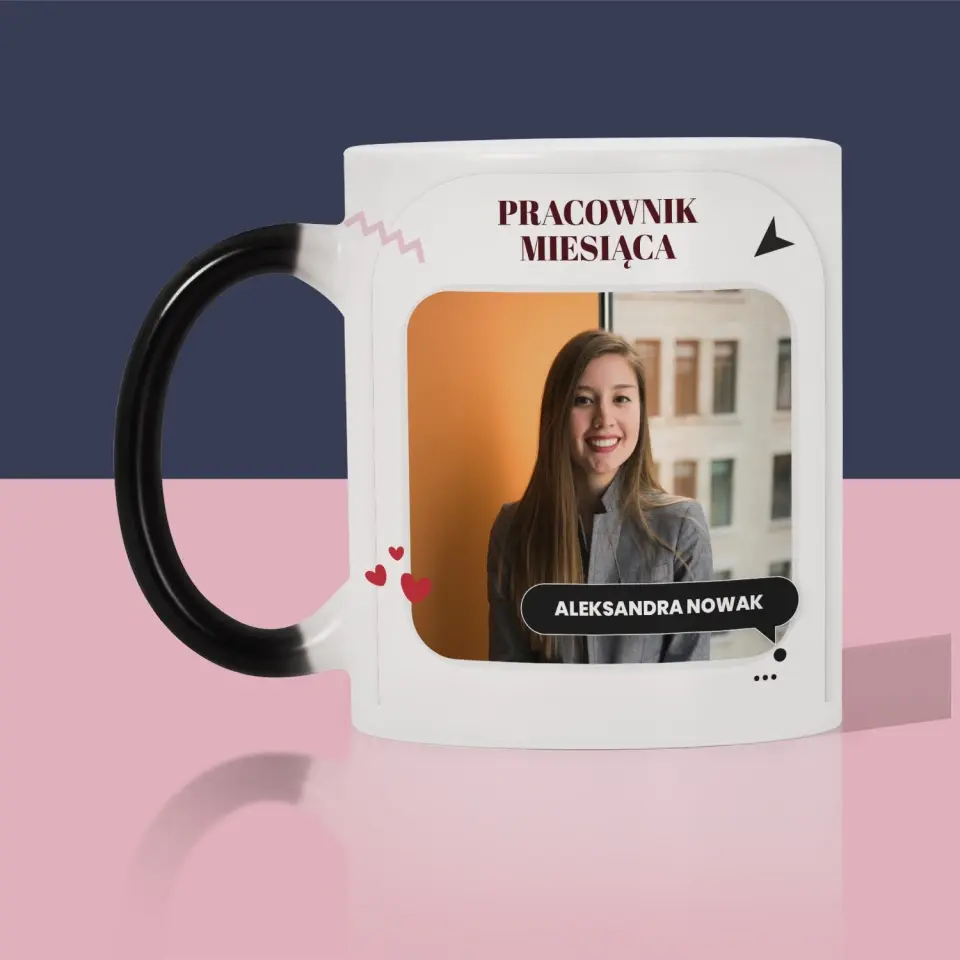 Zdjęcie i Podpis: Pracownik Miesiąca - Kubek z Nadrukiem - Image 7