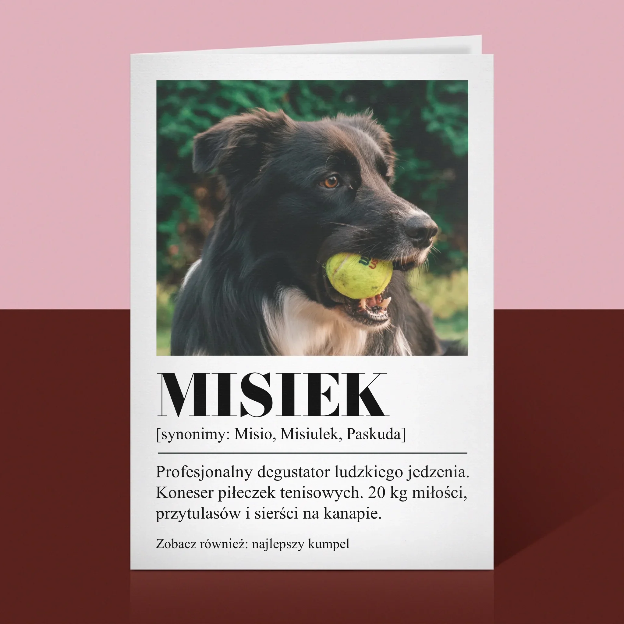 Zdjęcie i Podpis: Pupil Definicja - Kartka z Życzeniami