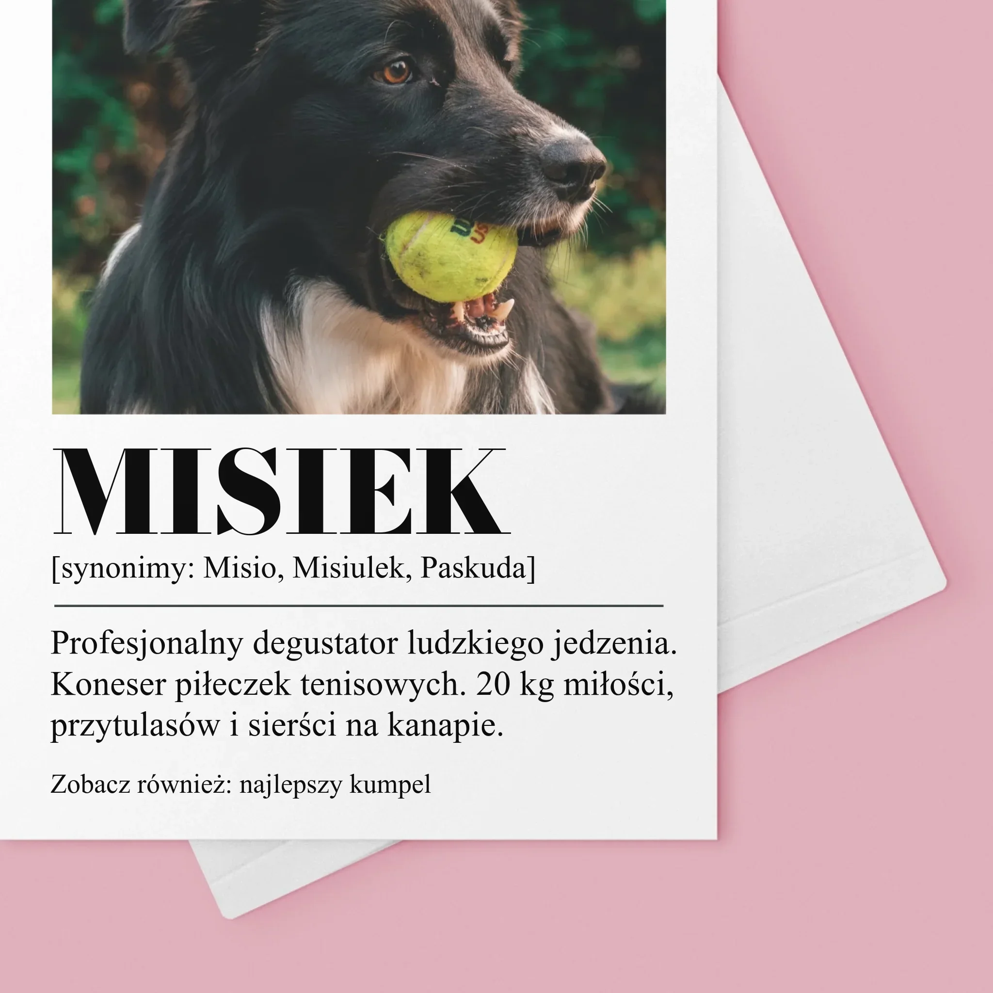 Zdjęcie i Podpis: Pupil Definicja - Kartka z Życzeniami - Image 4