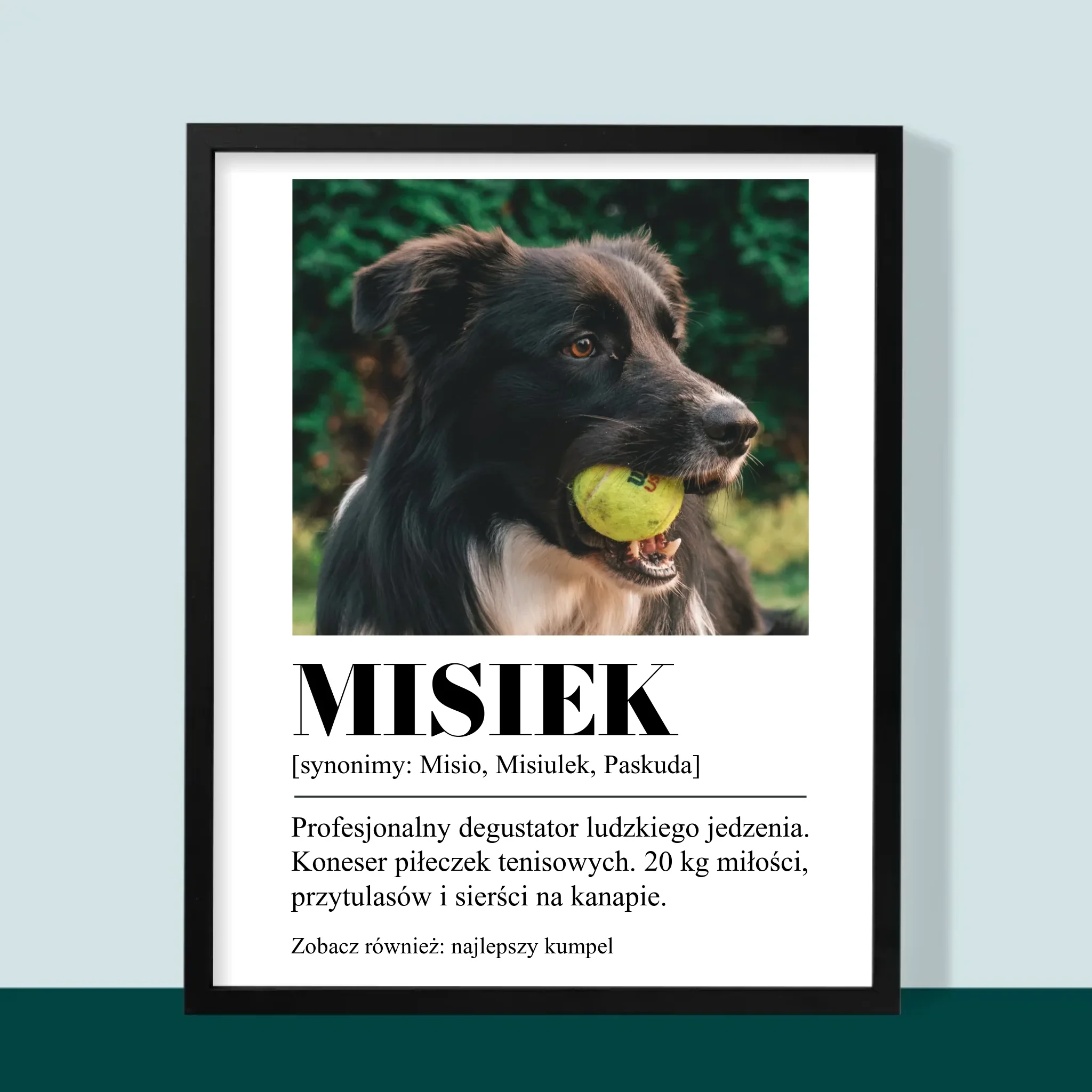 Zdjęcie i Podpis: Pupil Definicja - Wydruk Obramowany - Image 5