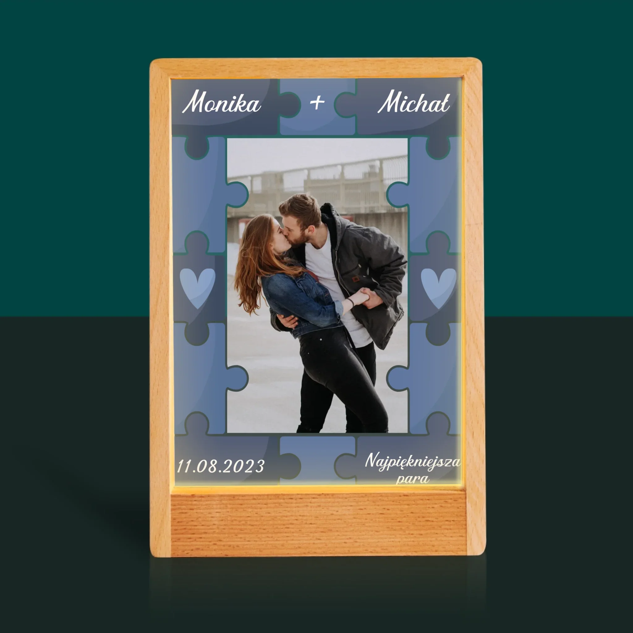 Zdjęcie i Podpis: Puzzle + Zdjęcie - Wydruk Na Szkle Akrylowym - Image 10