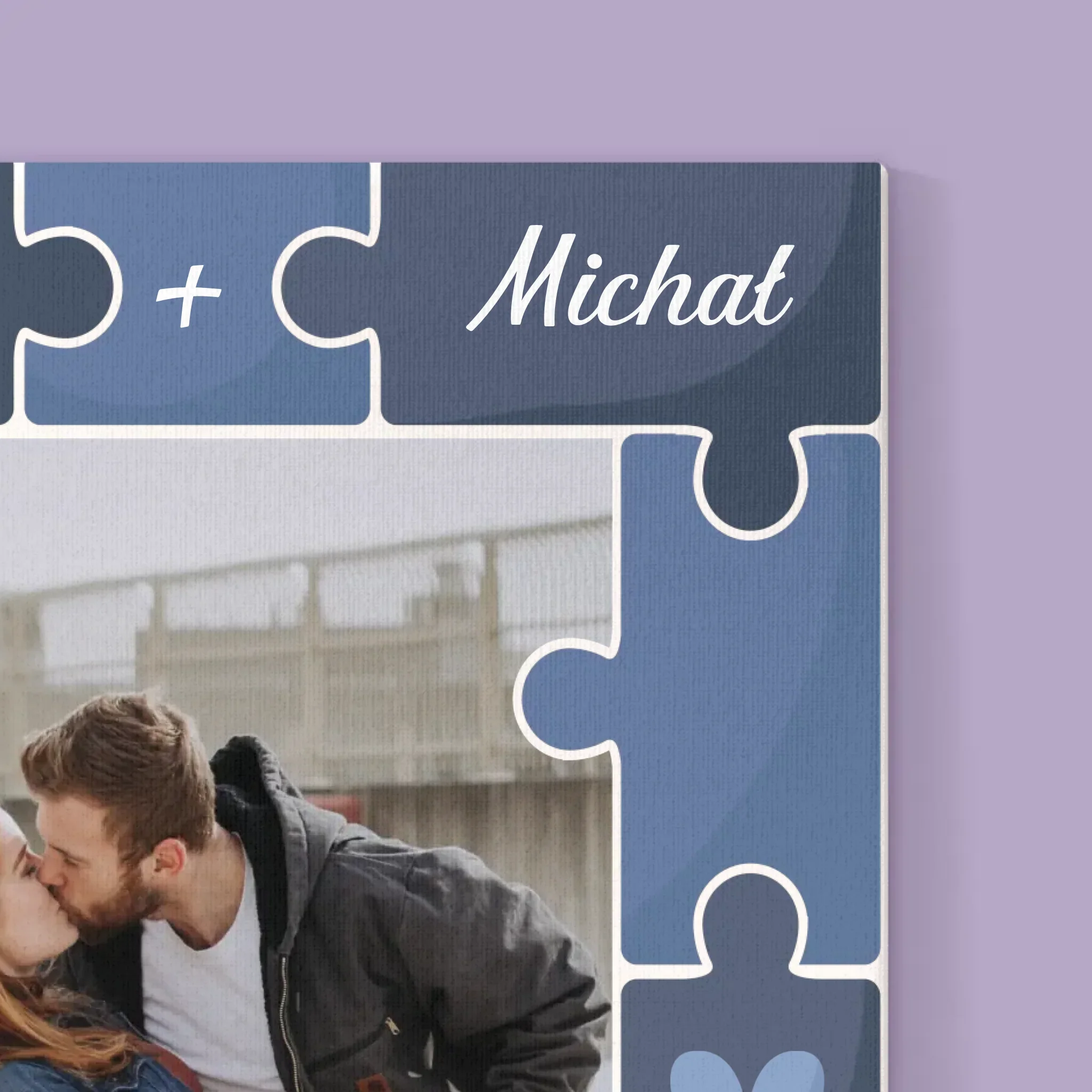Zdjęcie i Podpis: Puzzle + Zdjęcie - Wydruk Obramowany - Image 14