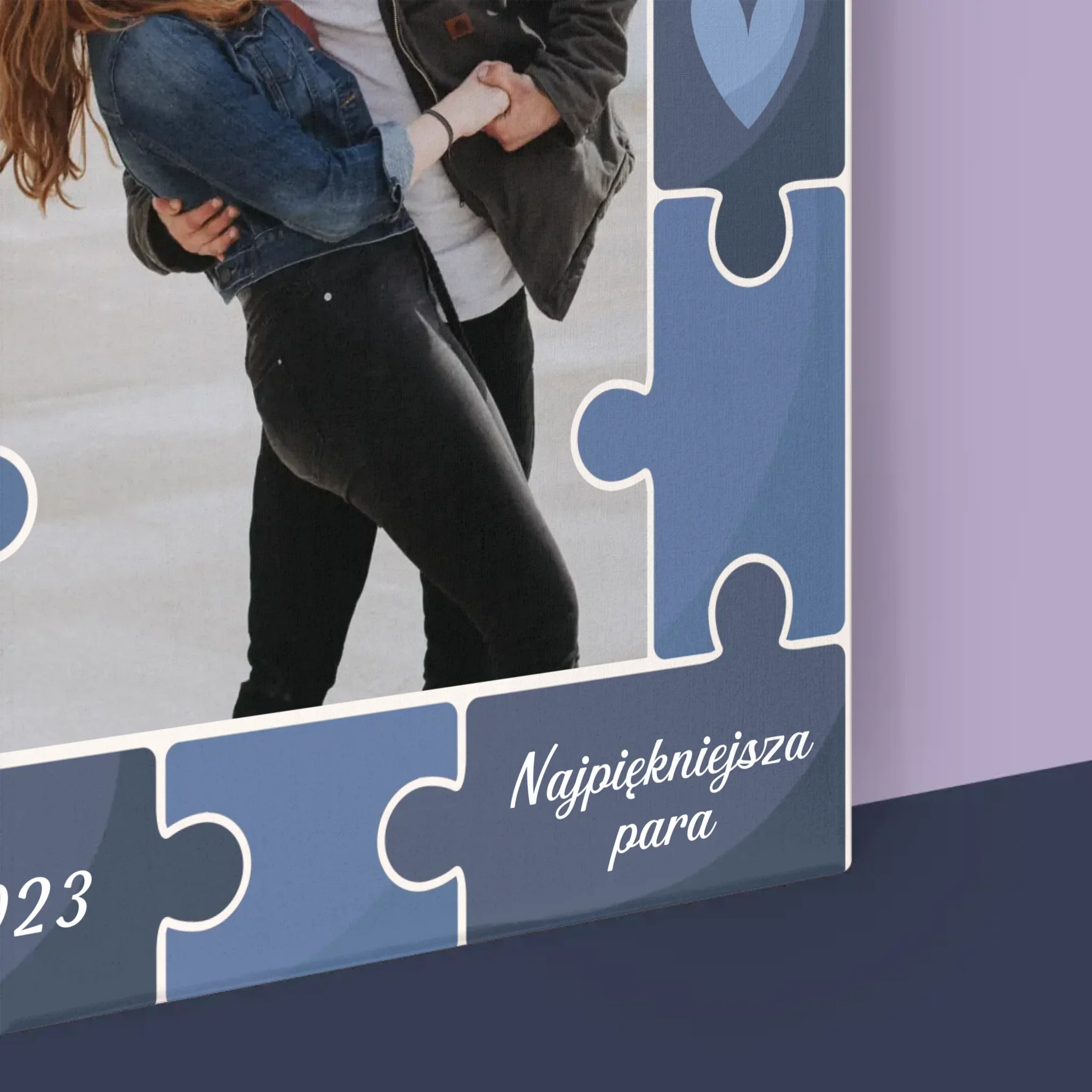 Zdjęcie i Podpis: Puzzle + Zdjęcie - Wydruk Obramowany - Image 16