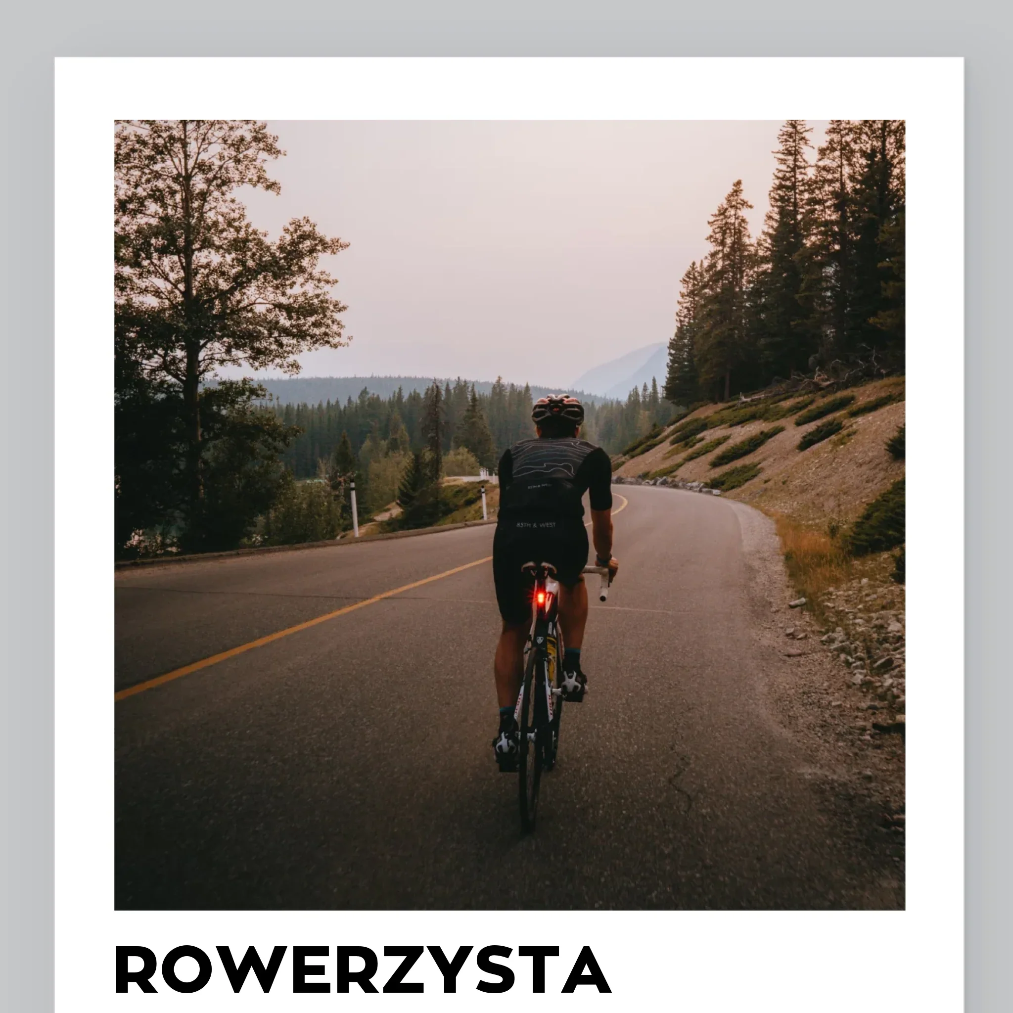 Zdjęcie I Podpis: Rowerzysta Definicja - Wydruk Obramowany - Image 8