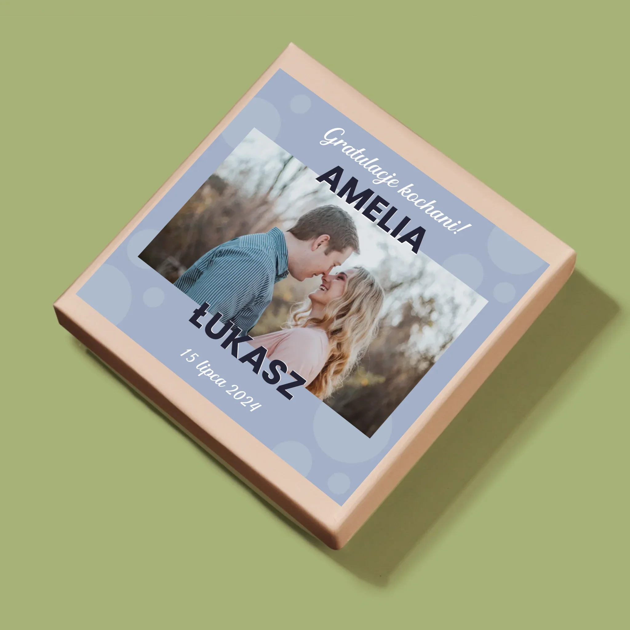 Zdjęcie i Podpis: Ślubne Gratulacje - Personalizowane Puzzle - Image 5