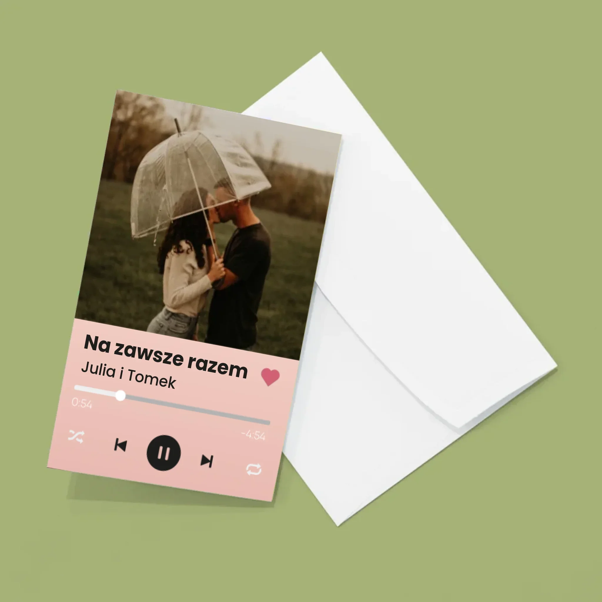 Zdjęcie i Podpis: Spotify z Twoim Zdjęciem - Duża Harmonijka Ze Zdjęć - Image 2
