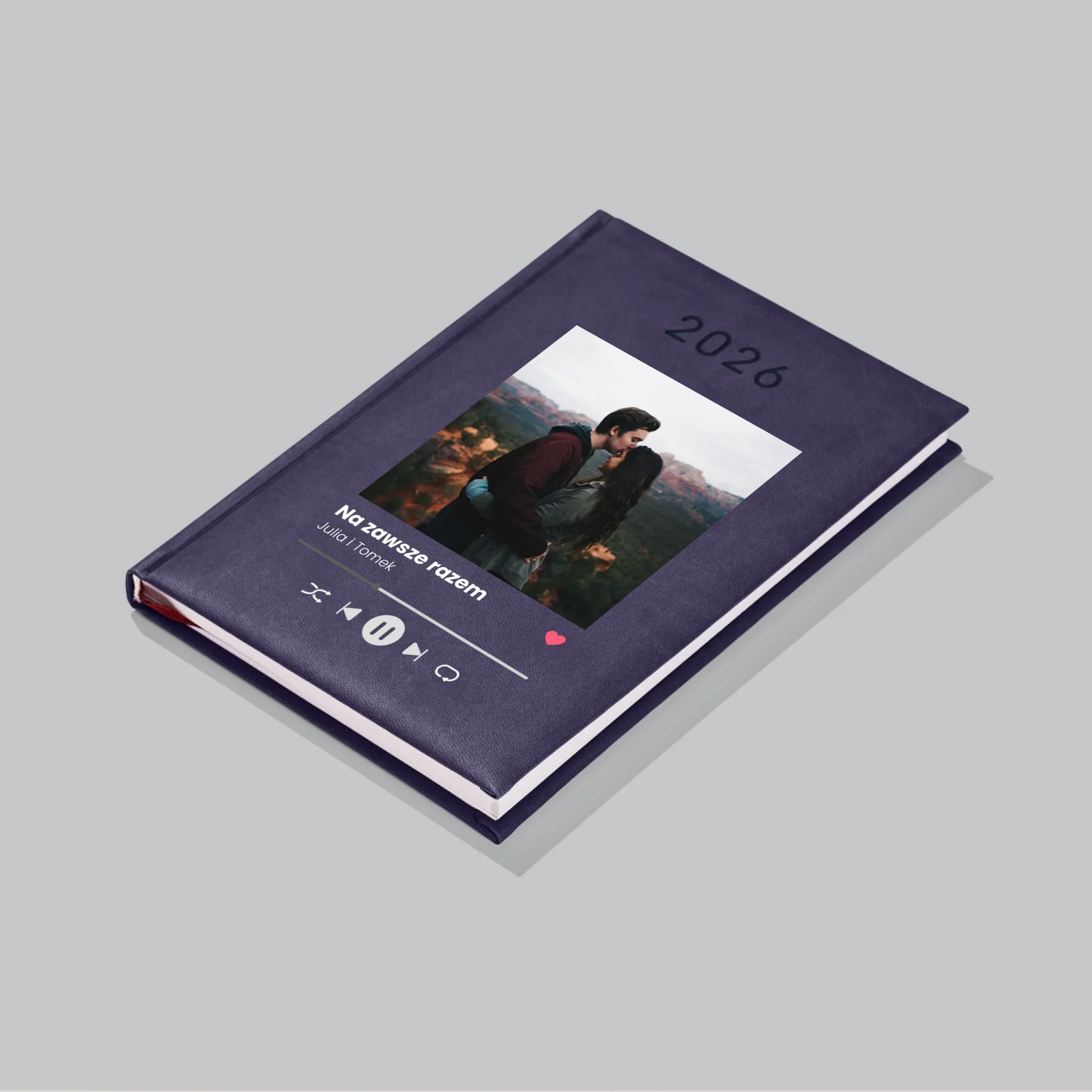 Zdjęcie i Podpis: Spotify z Twoim Zdjęciem - Kalendarz Książkowy - Image 4