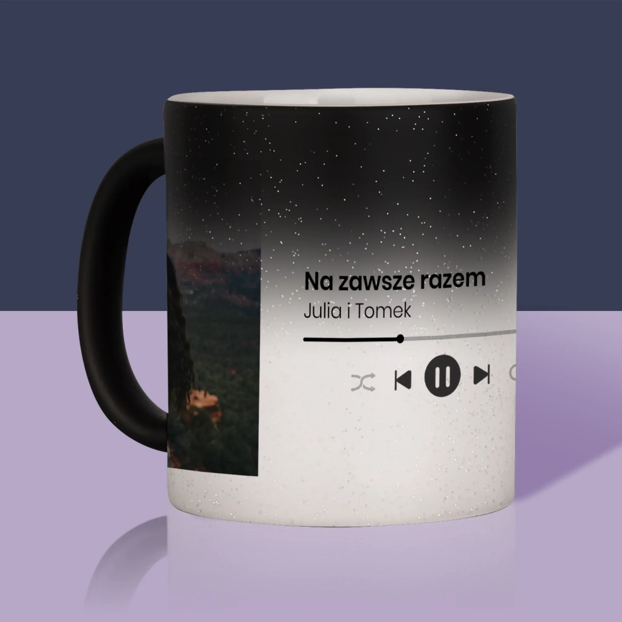 Zdjęcie i Podpis: Spotify z Twoim Zdjęciem - Kubek z Nadrukiem - Image 11