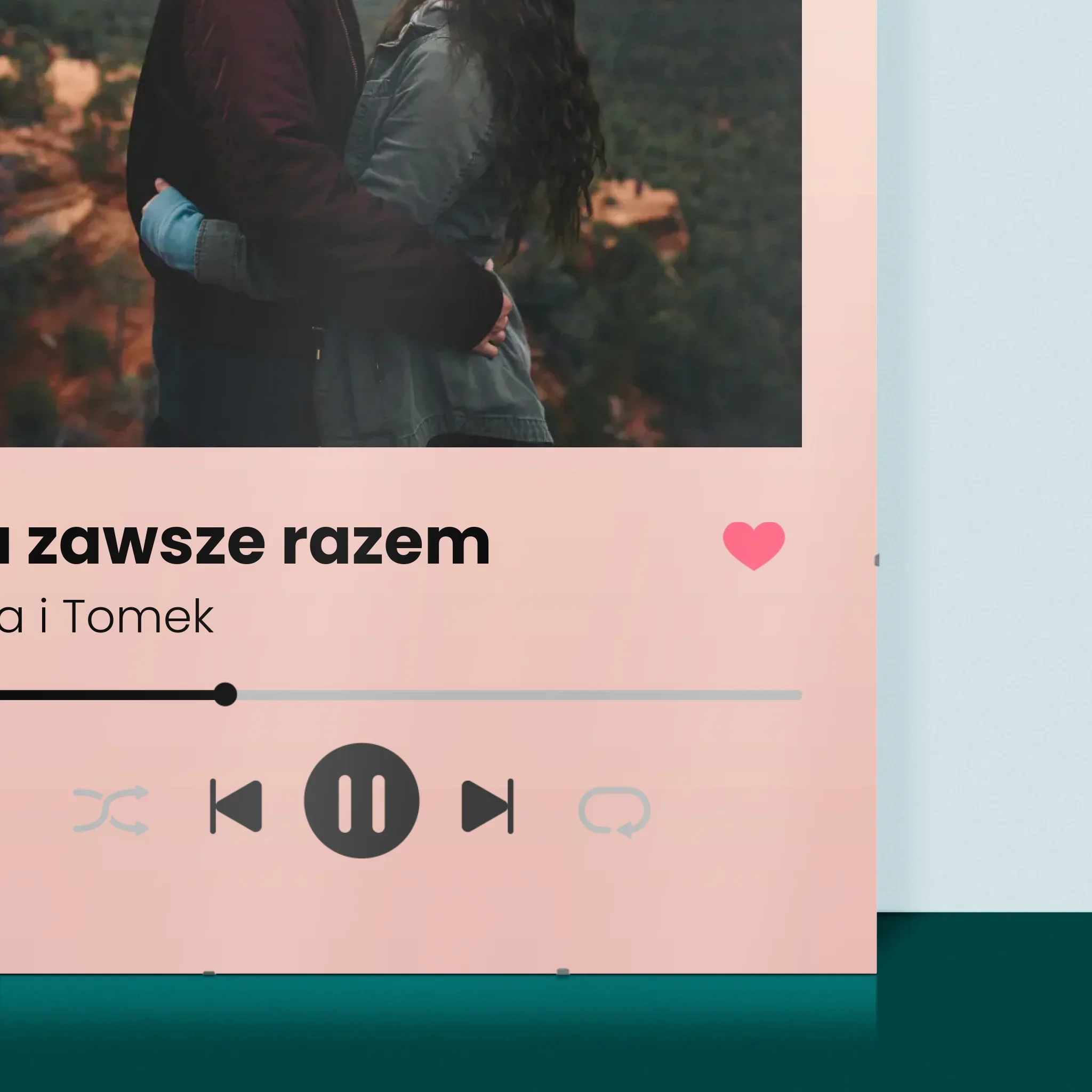 Zdjęcie i Podpis: Spotify z Twoim Zdjęciem - Personalizowany Plakat - Image 2