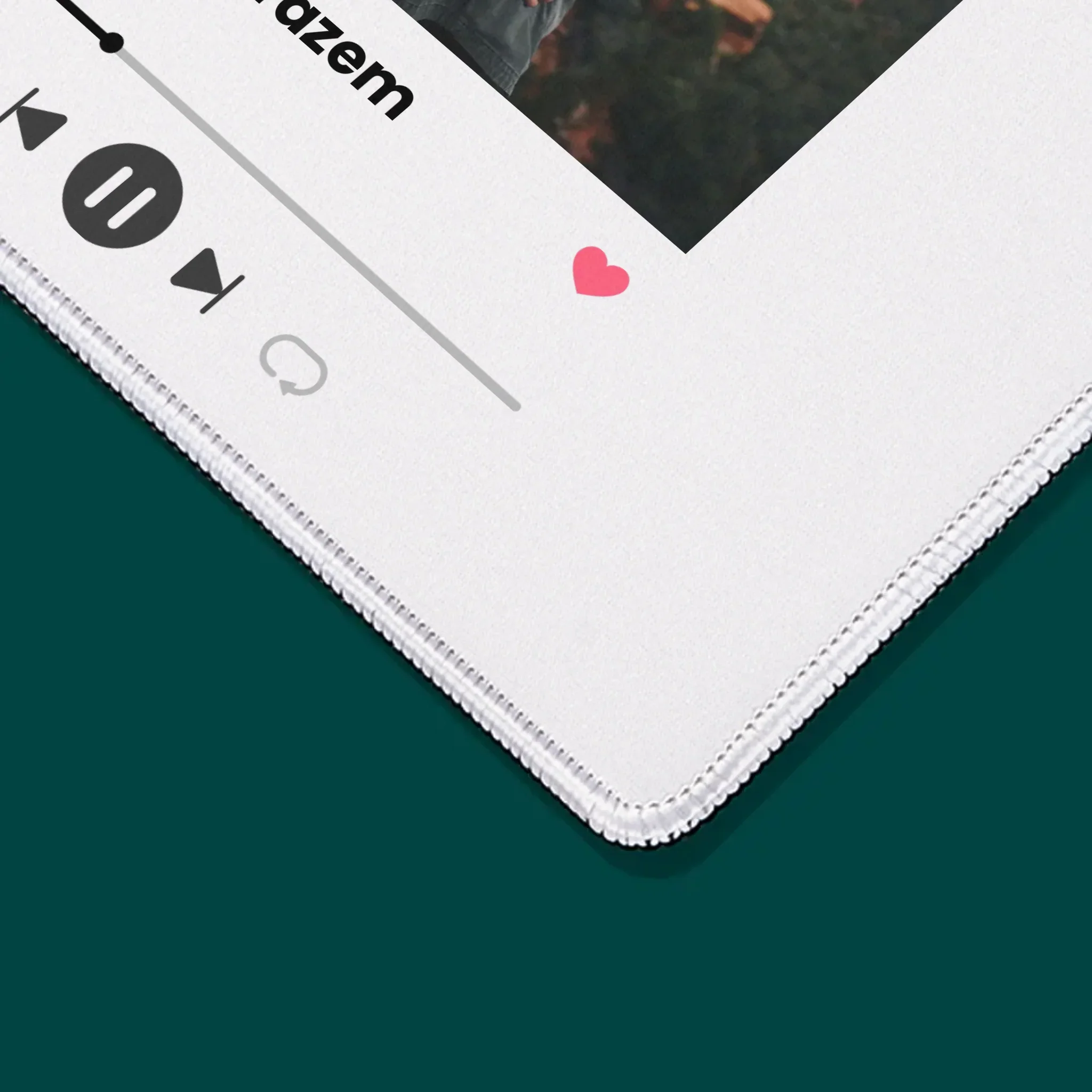 Zdjęcie i Podpis: Spotify z Twoim Zdjęciem - Podkładka Pod Myszkę - Image 4