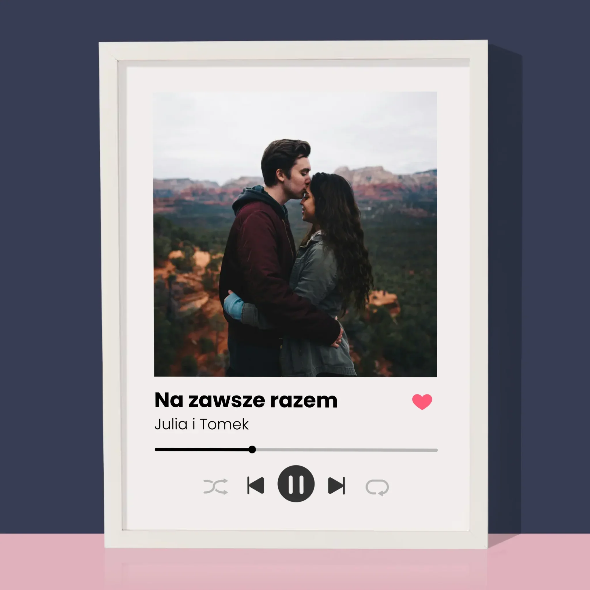 Zdjęcie i Podpis: Spotify z Twoim Zdjęciem - Wydruk Obramowany - Image 8