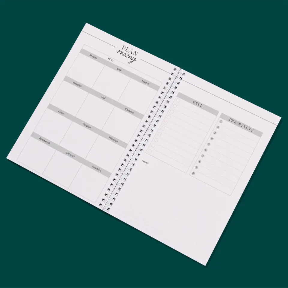 Zdjęcie i Podpis: Stworzona Do Nauczania - Planer Dzienny z Nadrukiem - Image 4