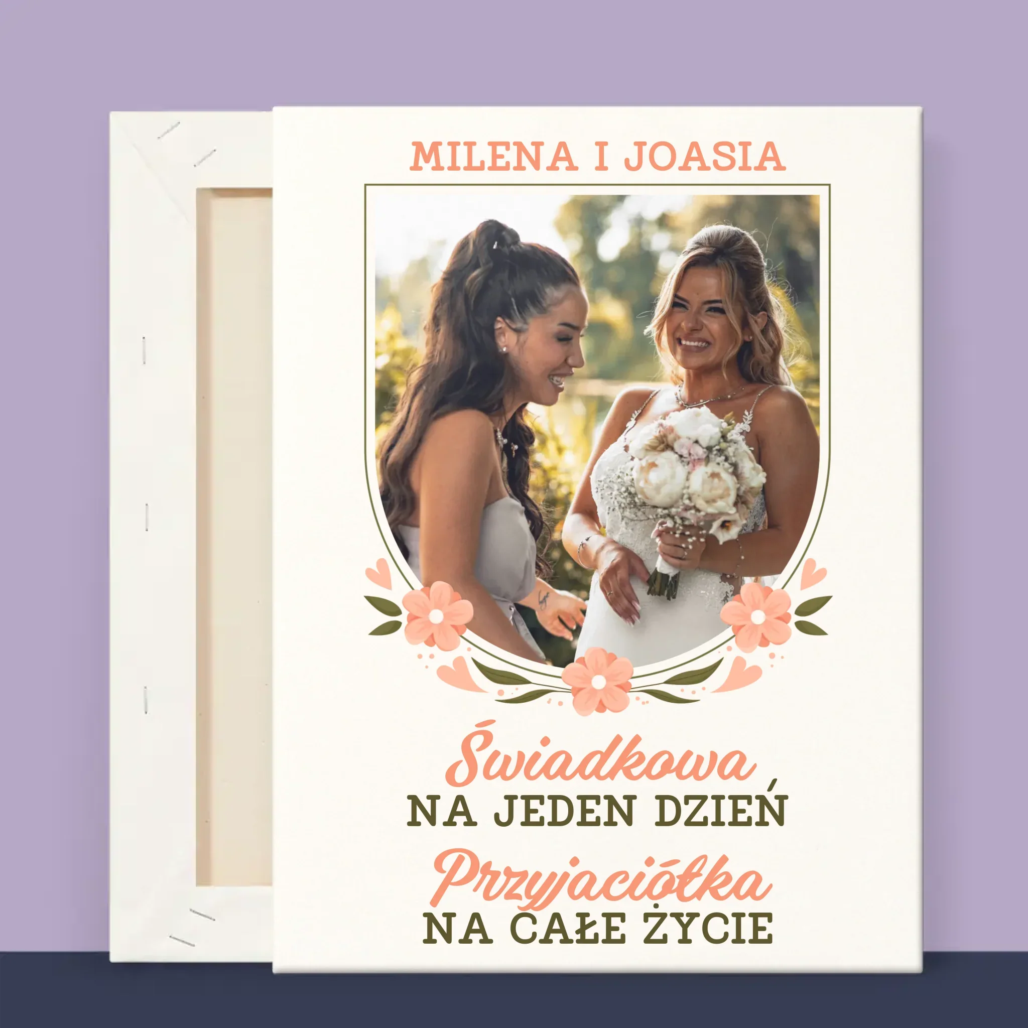 Zdjęcie i Podpis: Świadkowa Na Jeden Dzień - Wydruk Obramowany - Image 11