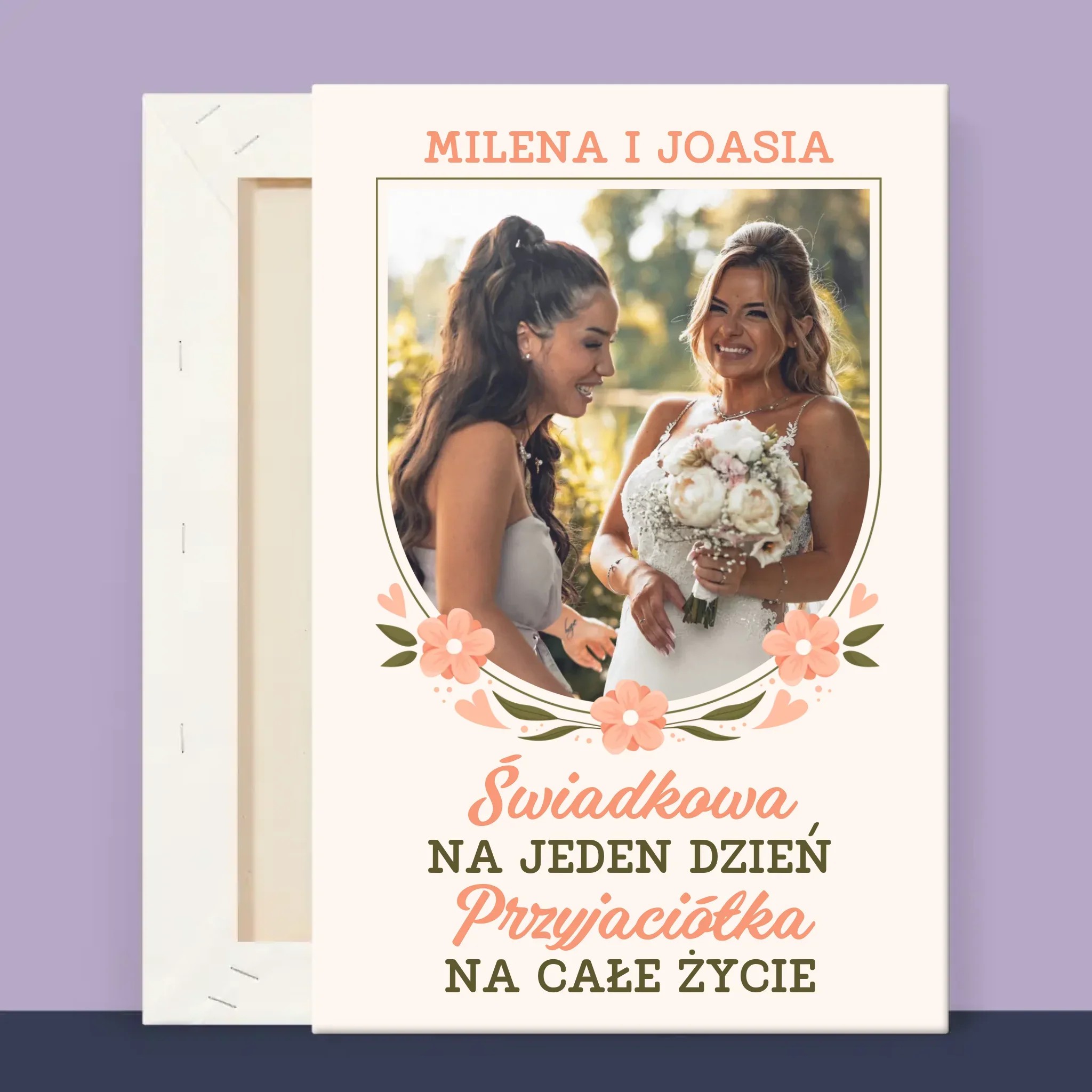 Zdjęcie i Podpis: Świadkowa Na Jeden Dzień - Wydruk Obramowany - Image 12